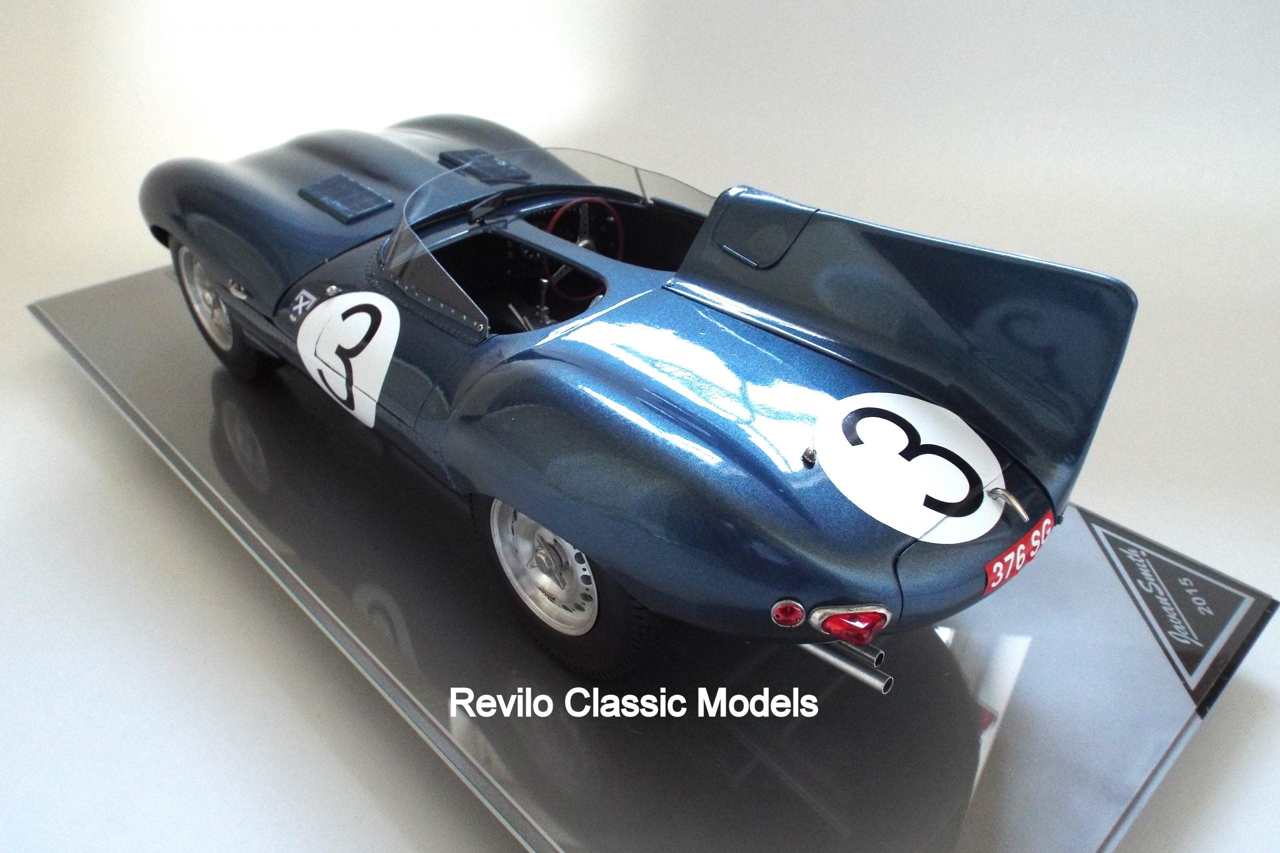 Jaguar D Type 1957 1:8 scale by Javan Smith