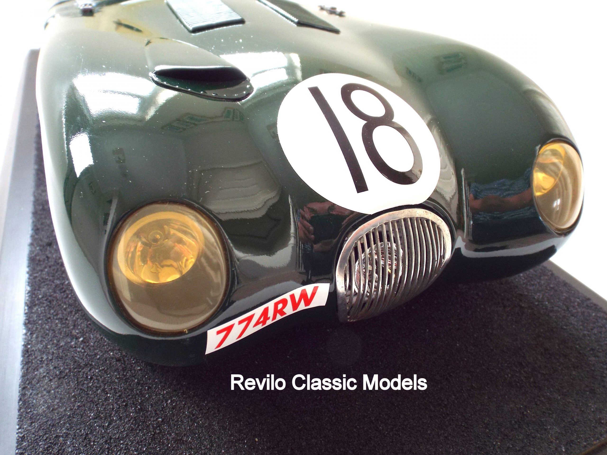 Javan Smith 1:8 scale Jaguar C Type