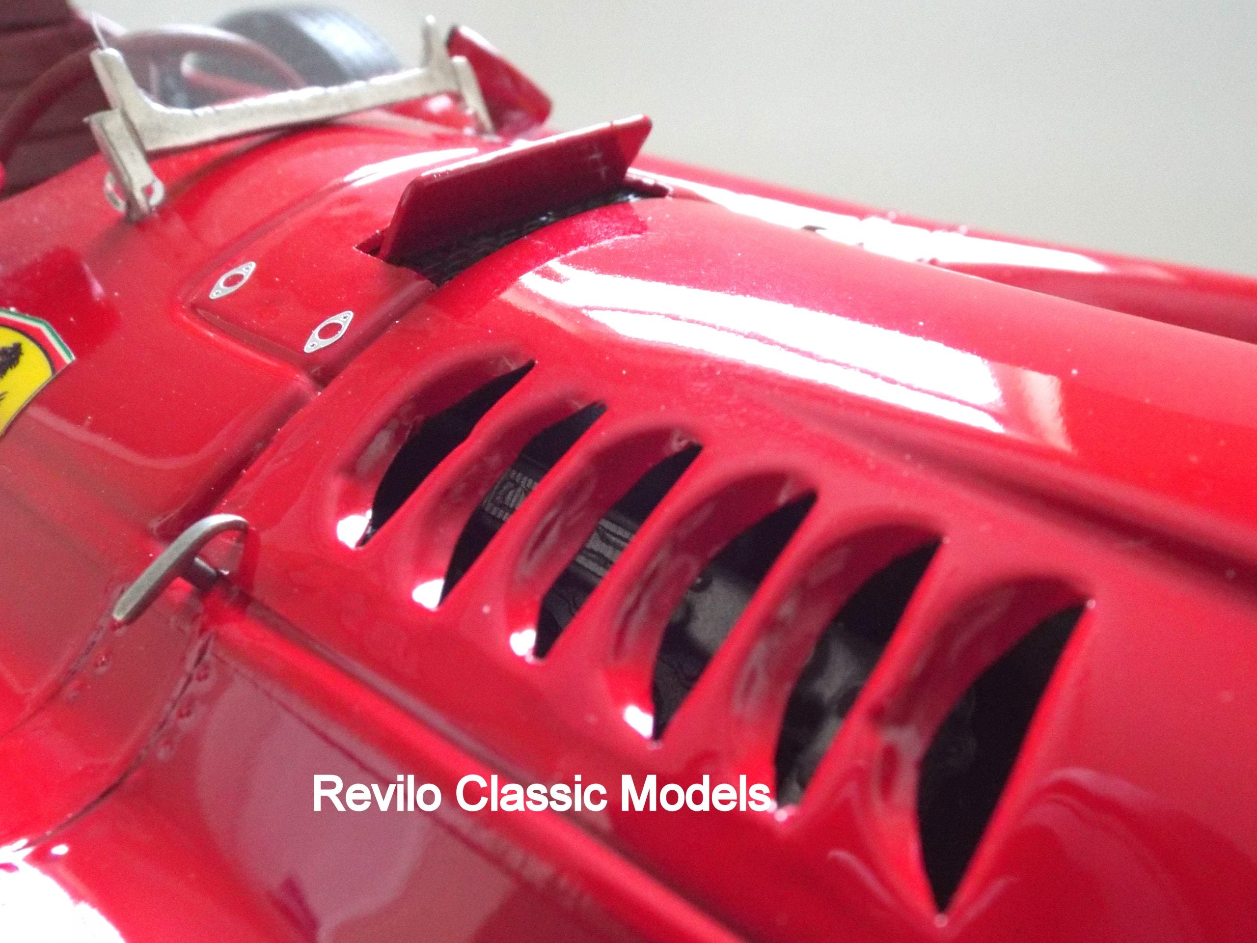 1:8 scale Ferrari D50 1956 Handbuilt model by Javan Smith