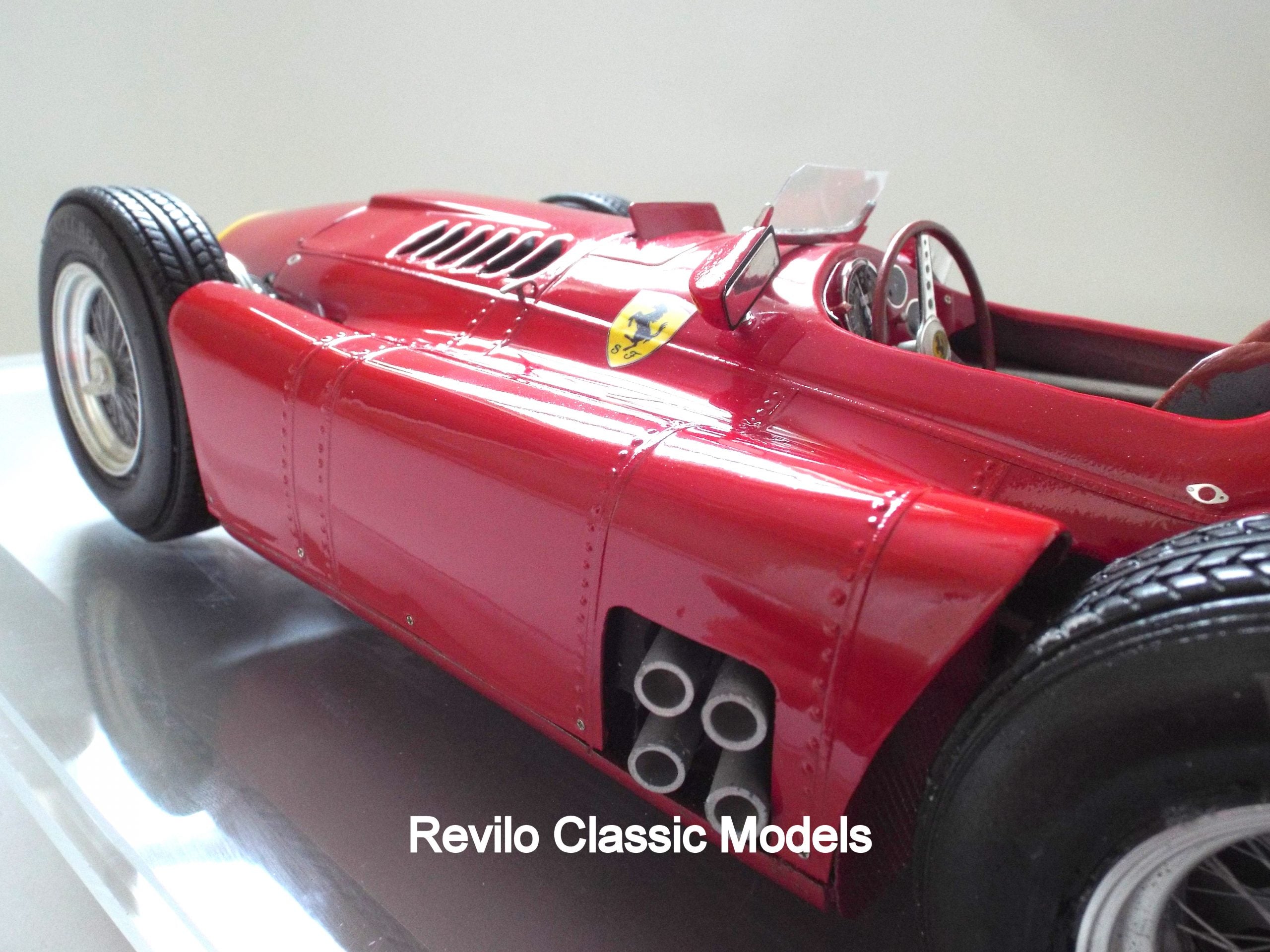 1:8 scale Ferrari D50 1956 Handbuilt model by Javan Smith