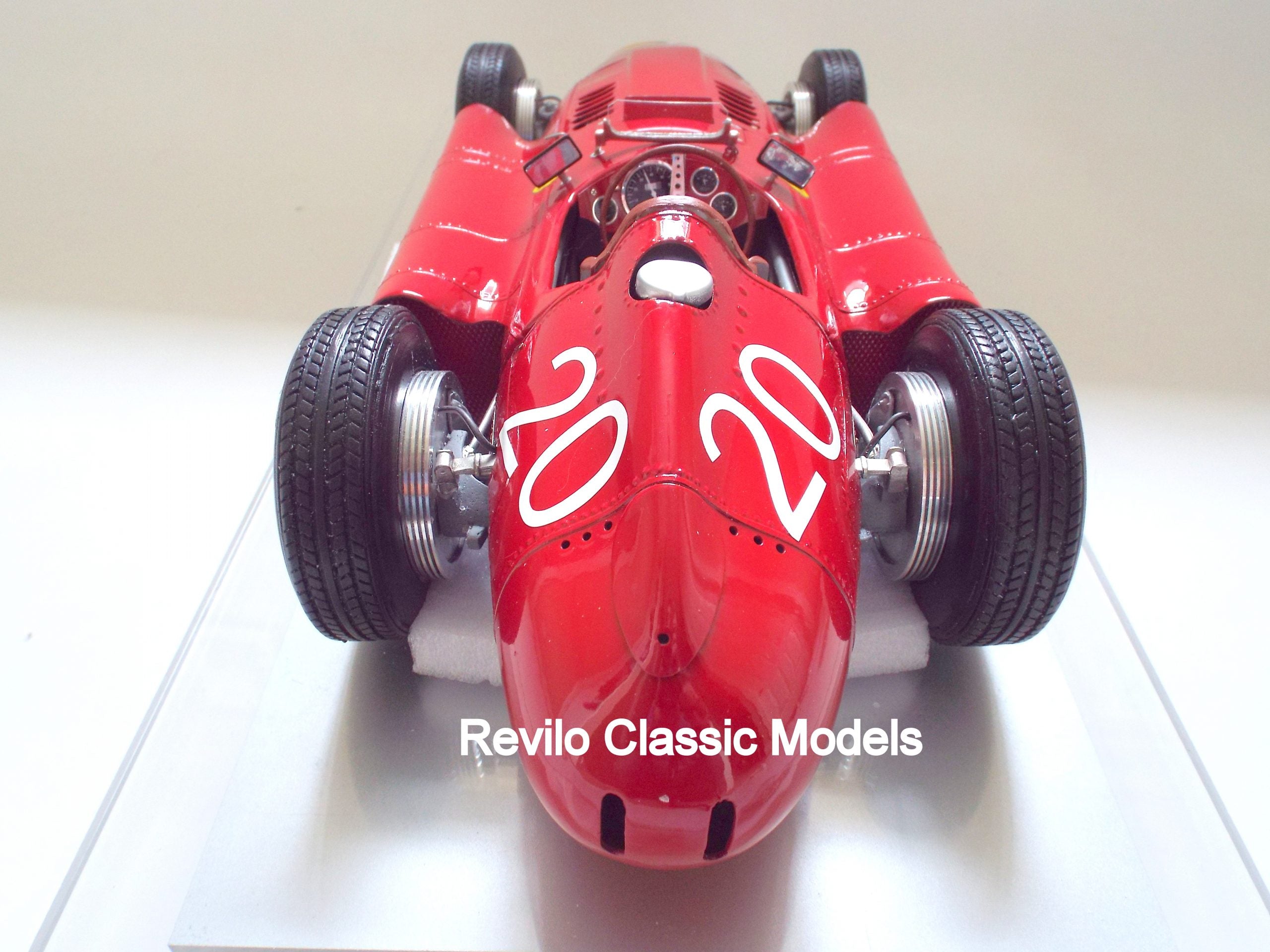 1:8 scale Ferrari D50 1956 Handbuilt model by Javan Smith