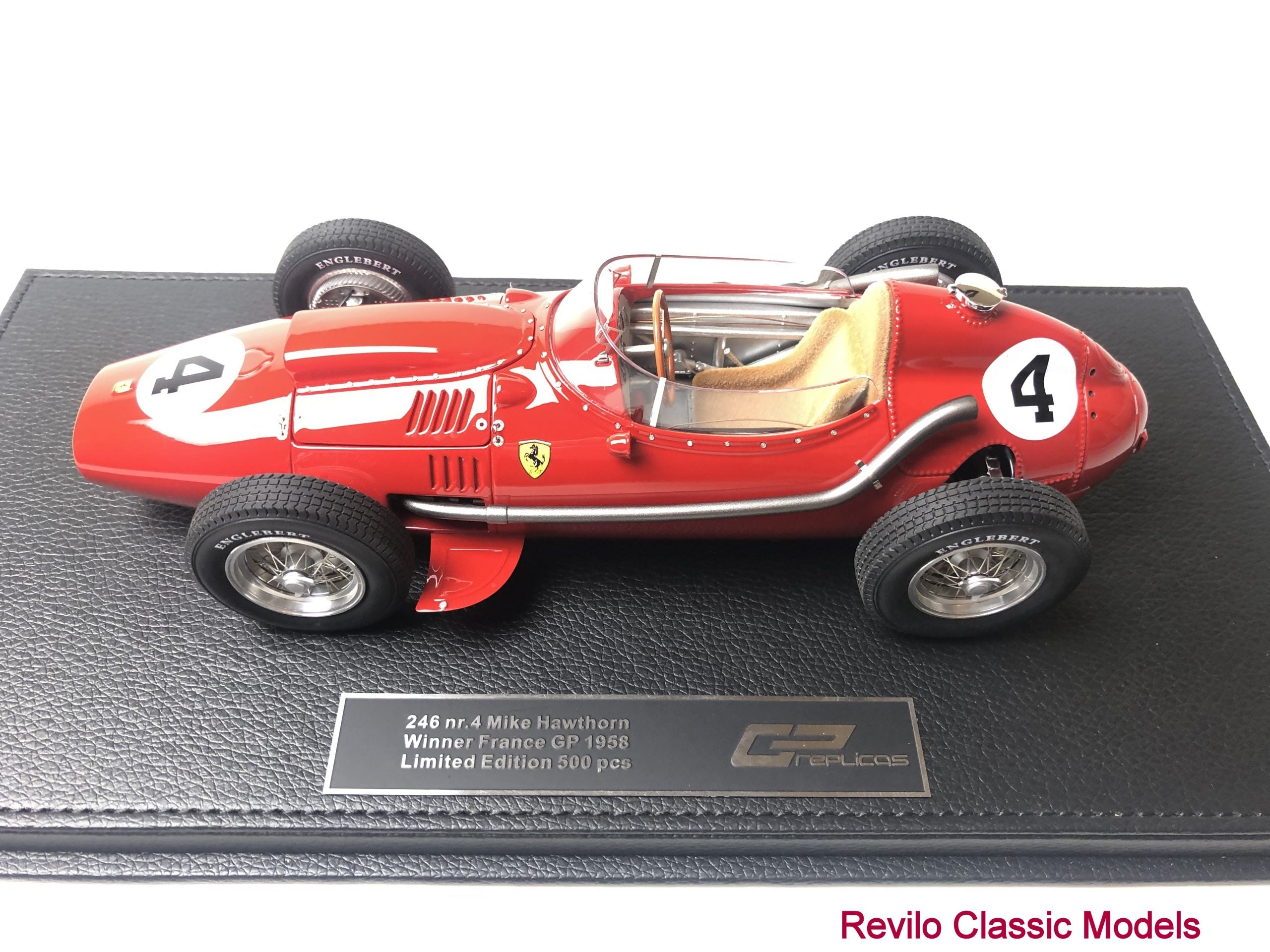 1958 Ferrari 246 Dino F1 Mike Hawthorn #4 1:18 scale