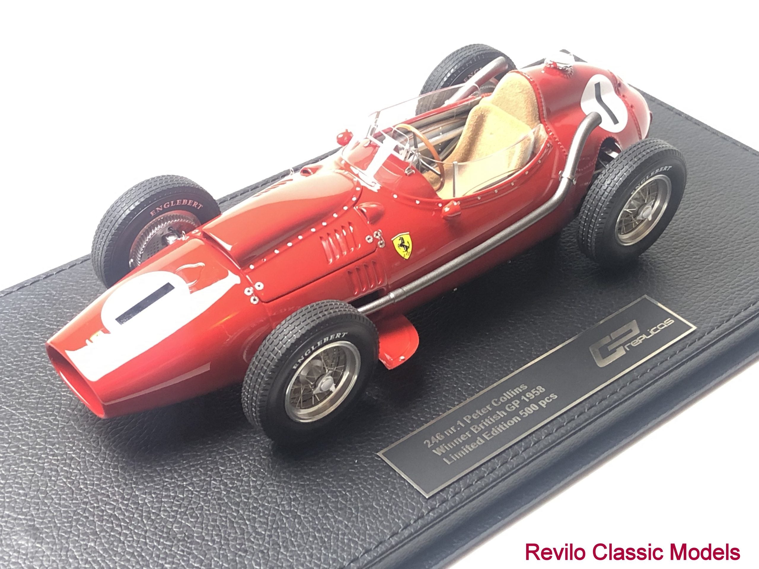 1958 Ferrari 246 Dino F1 Peter Collins #1 1:18 scale