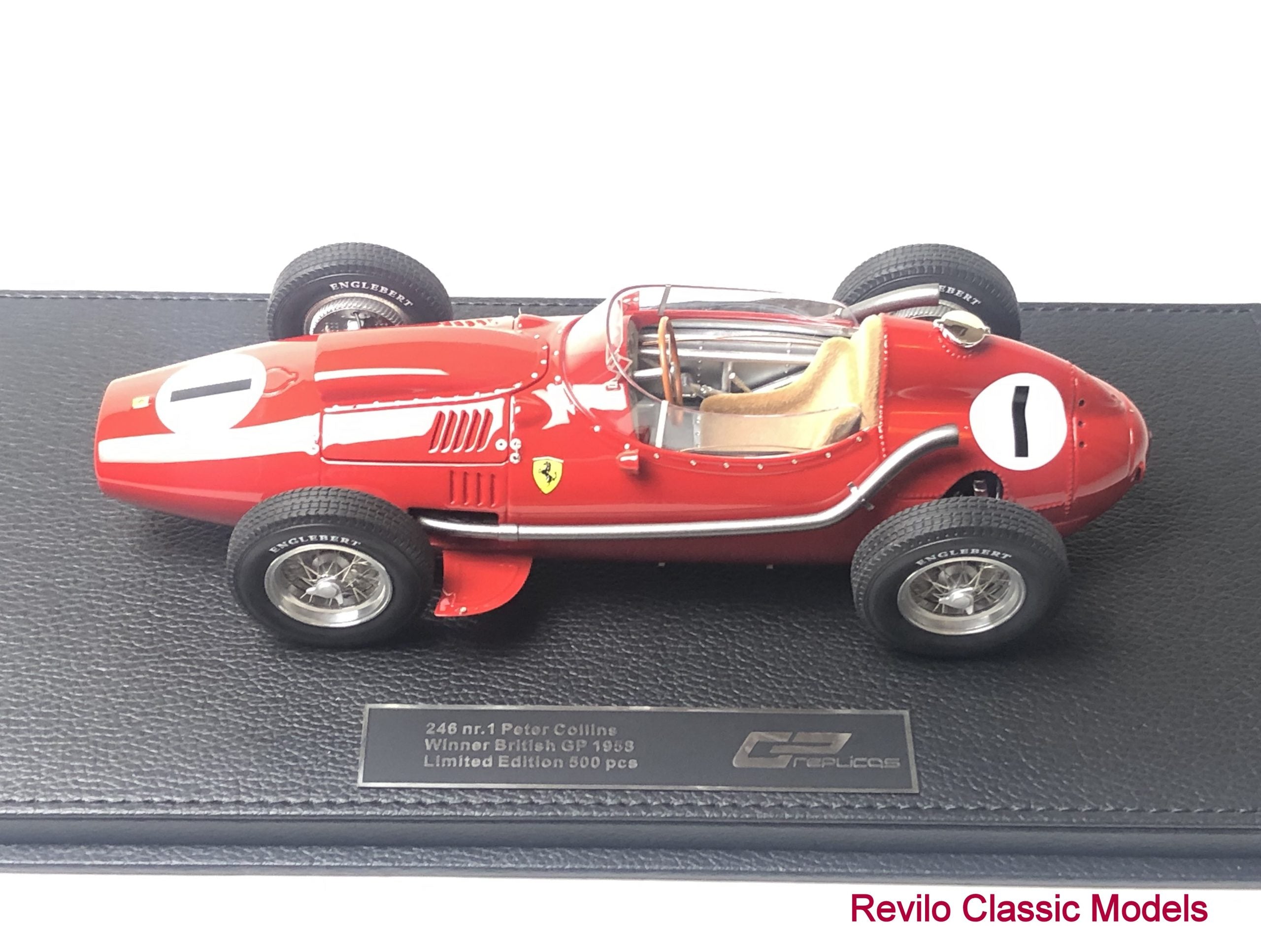 1958 Ferrari 246 Dino F1 Peter Collins #1 1:18 scale