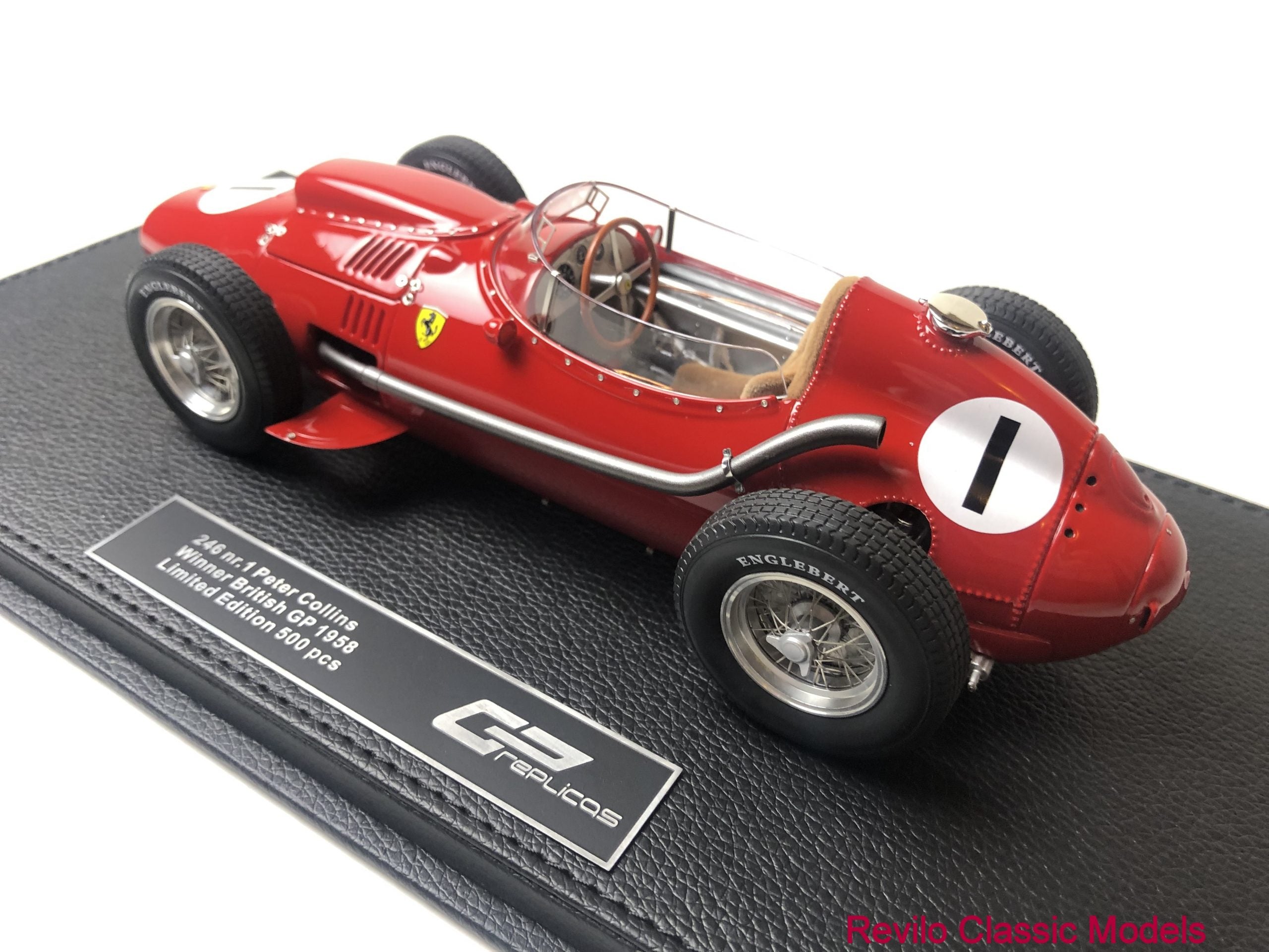 1958 Ferrari 246 Dino F1 Peter Collins #1 1:18 scale