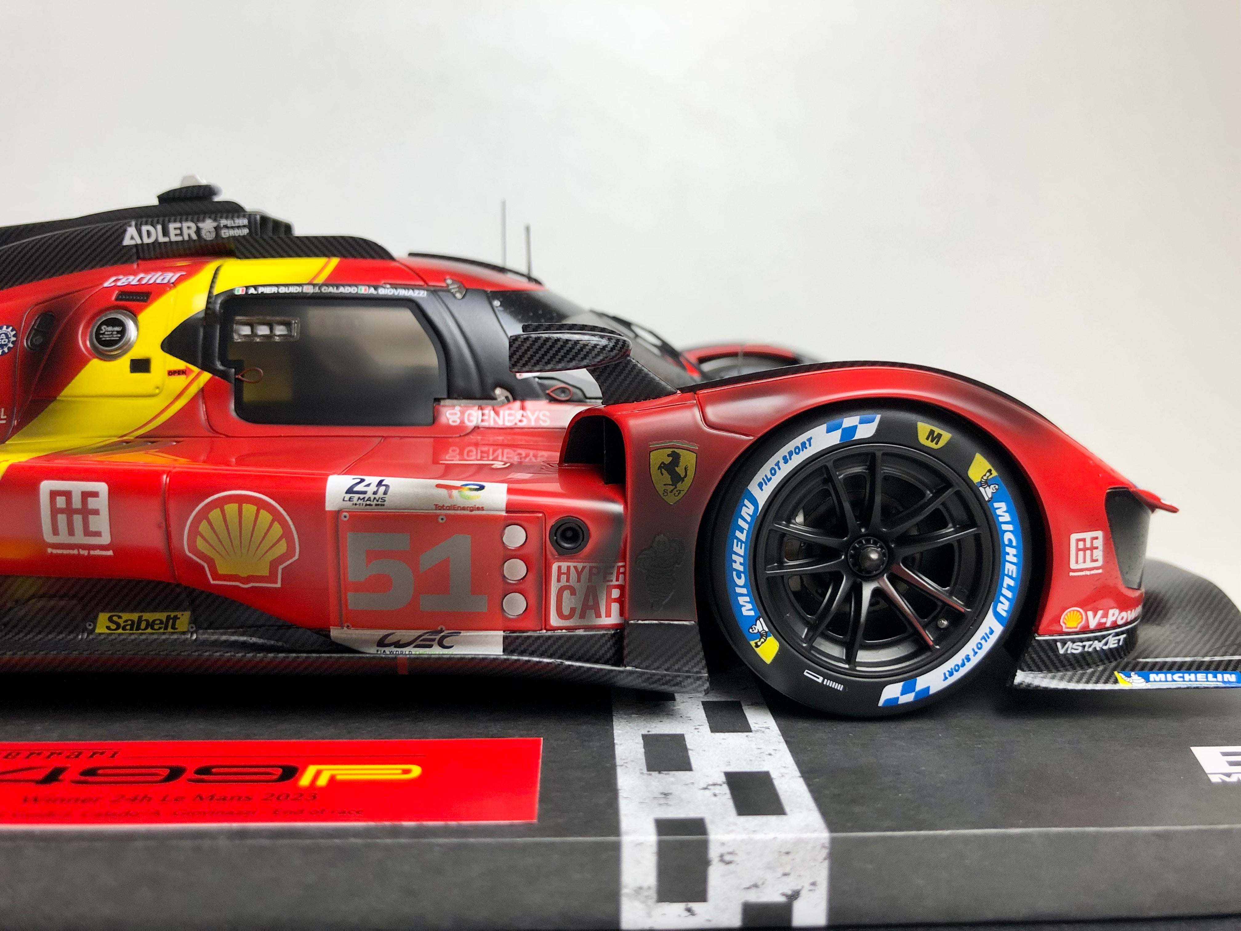 BBR Ferrari 488 Pista Piloti escala 1:18