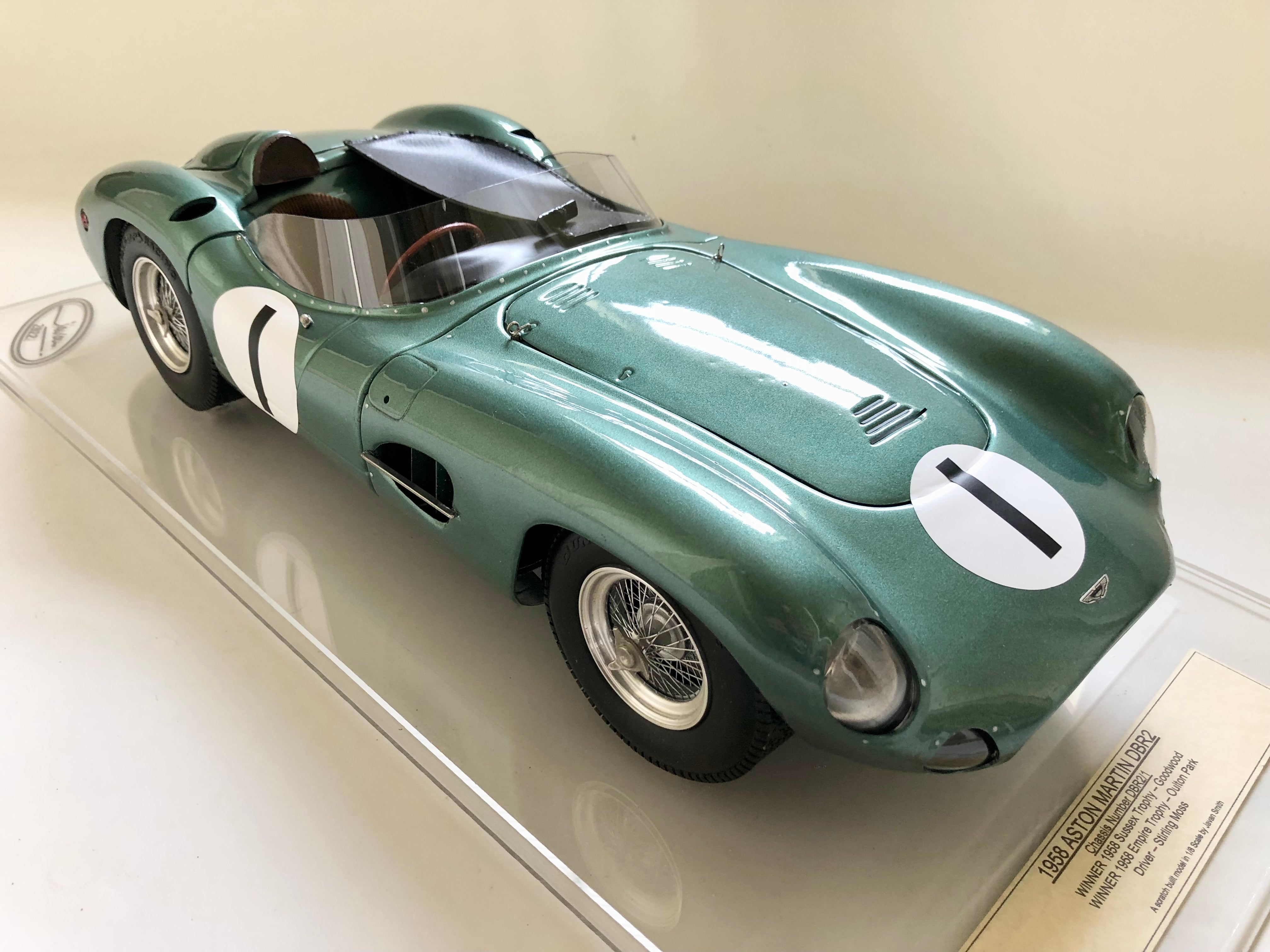 Javan Smith NEW 1:8 scale Aston Martin DBR1