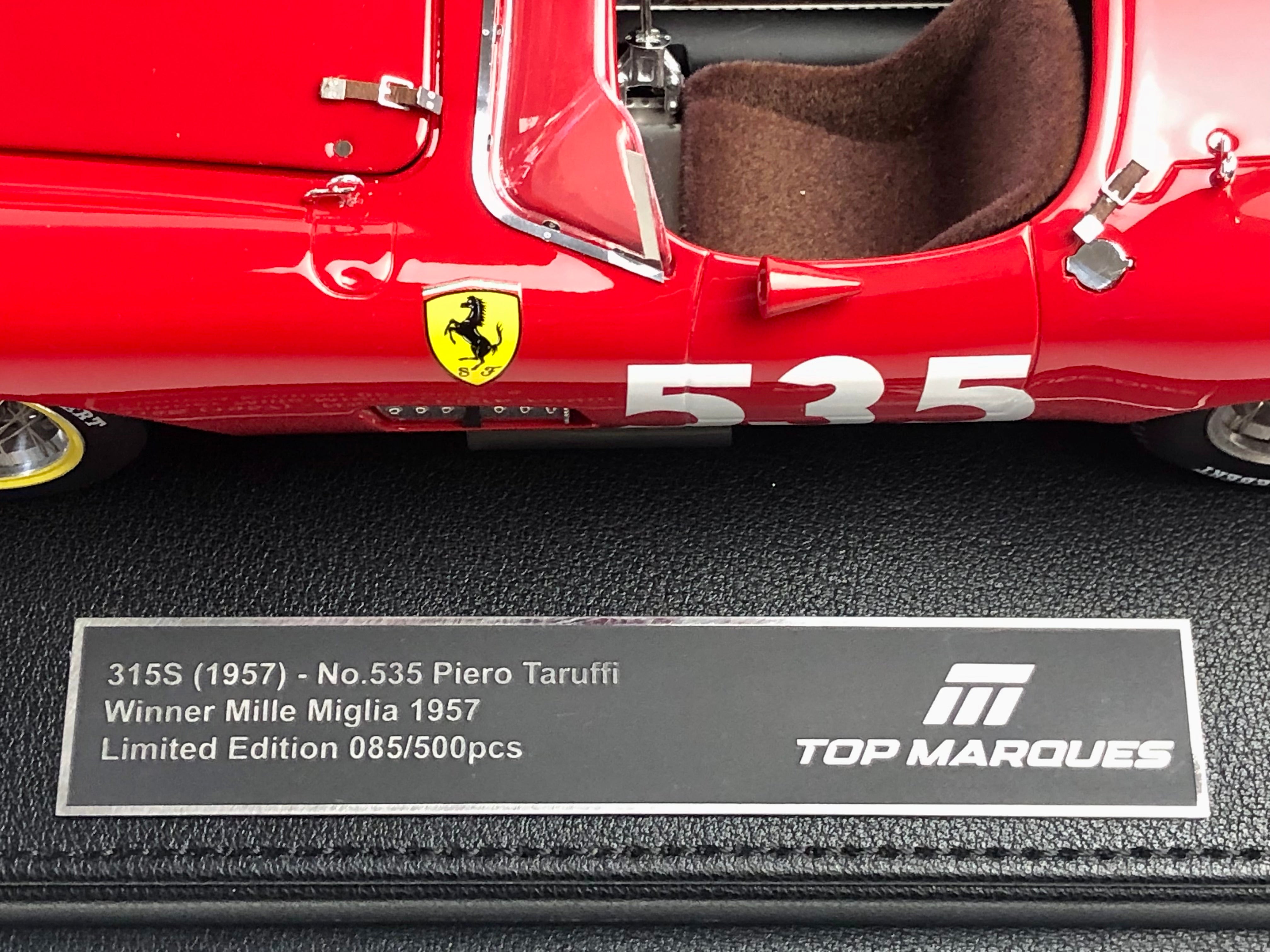 Ferrari 315S 1957 Mille Miglia winner 1:18 scale