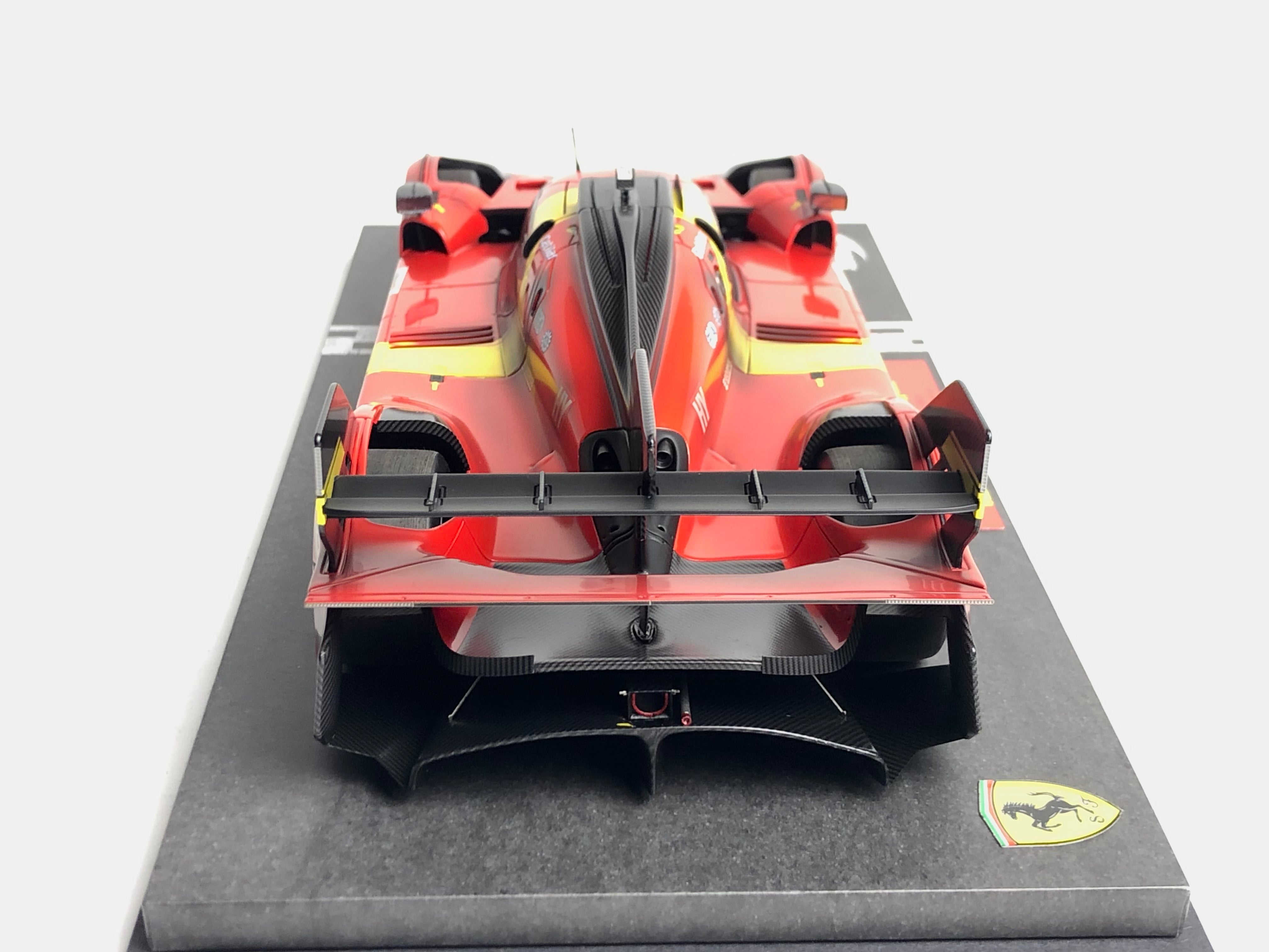 RACE FINISH BBR 1:18 scale Ferrari 499P #51 2023 Le Mans winner IN STOCK NOW!