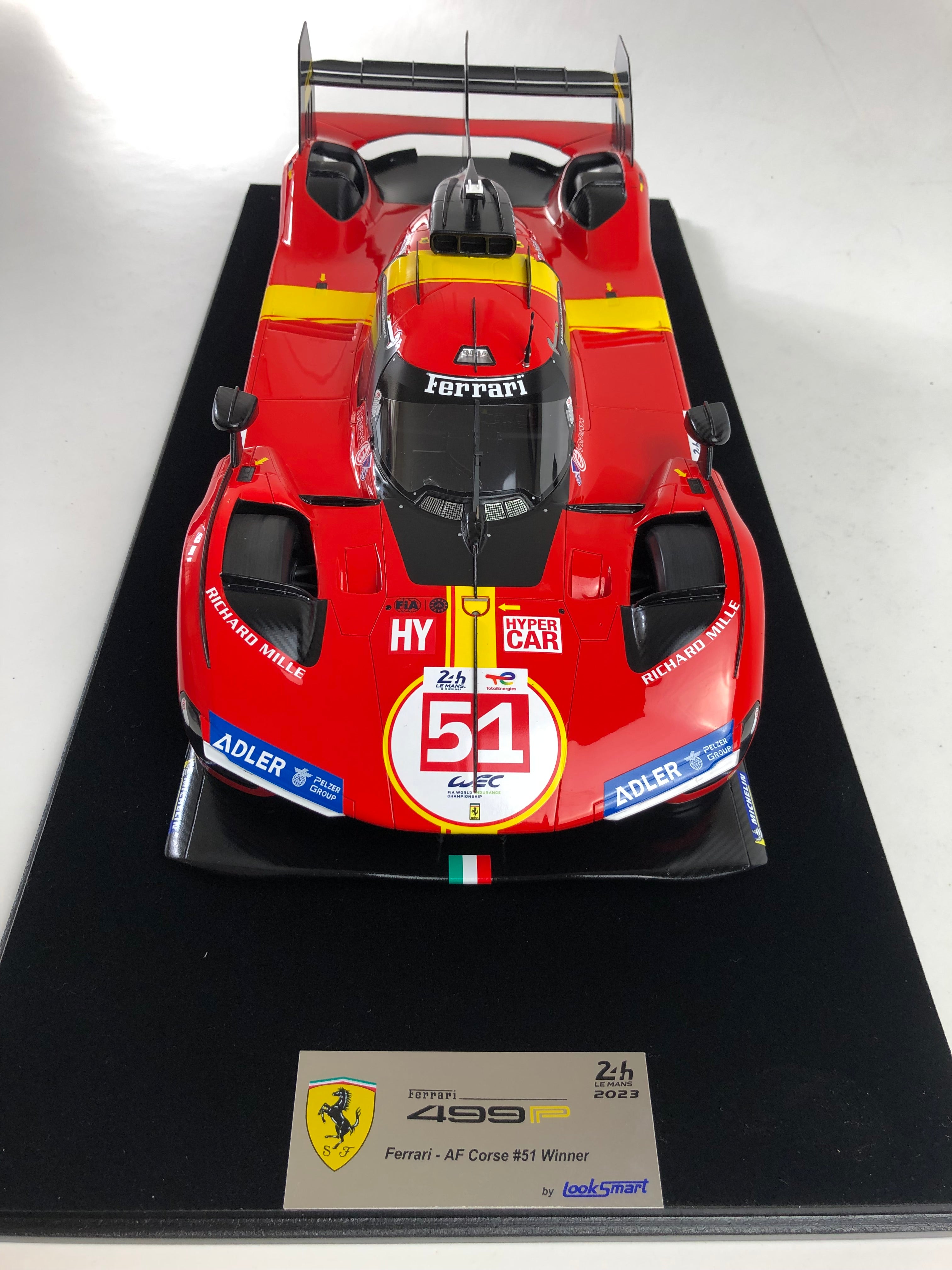 Looksmart 1:12 scale Ferrari 499P #51 2023 Le Mans winner