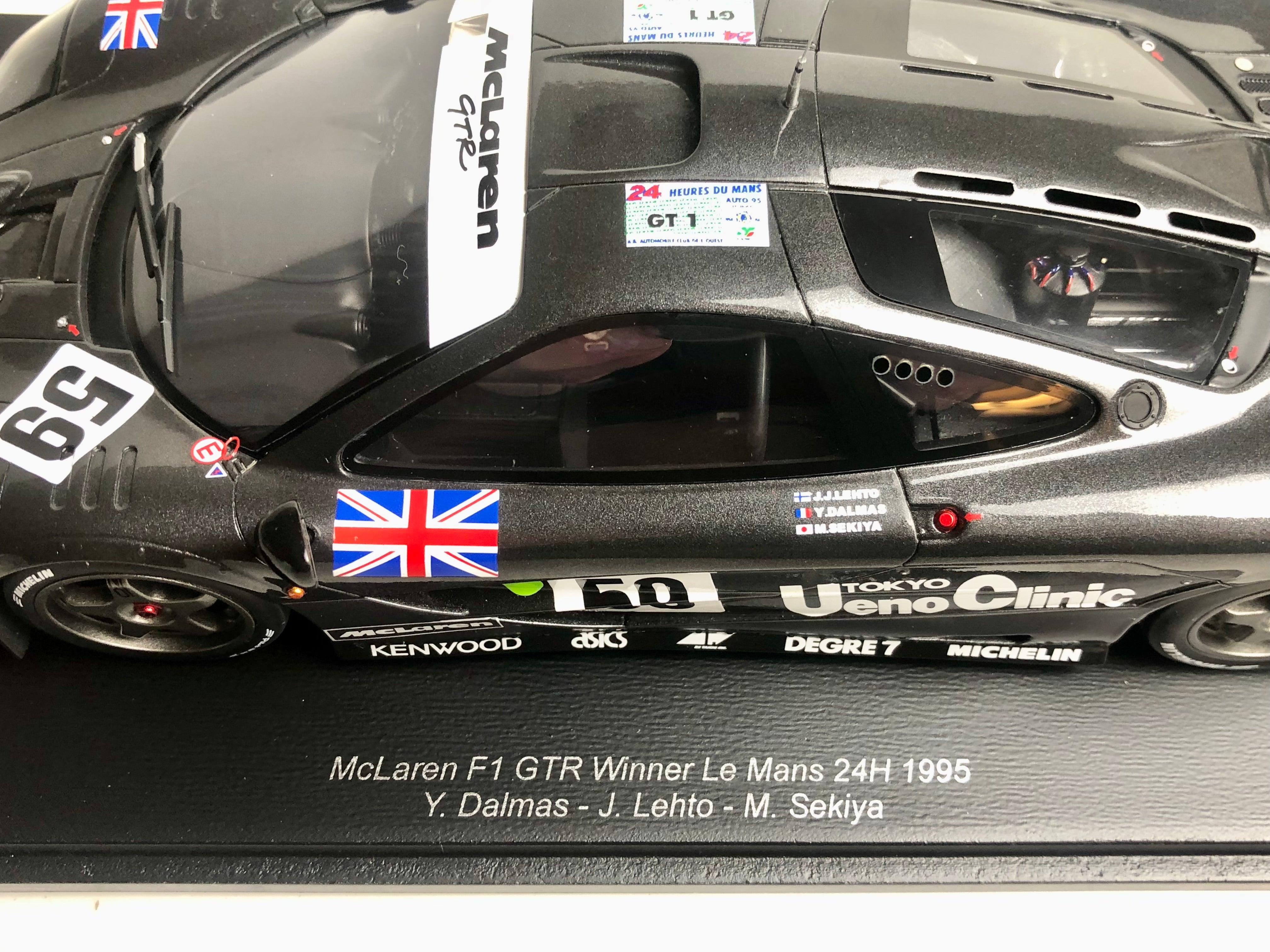 McLaren F1 GTR Le Mans winner 1995 1:18 scale