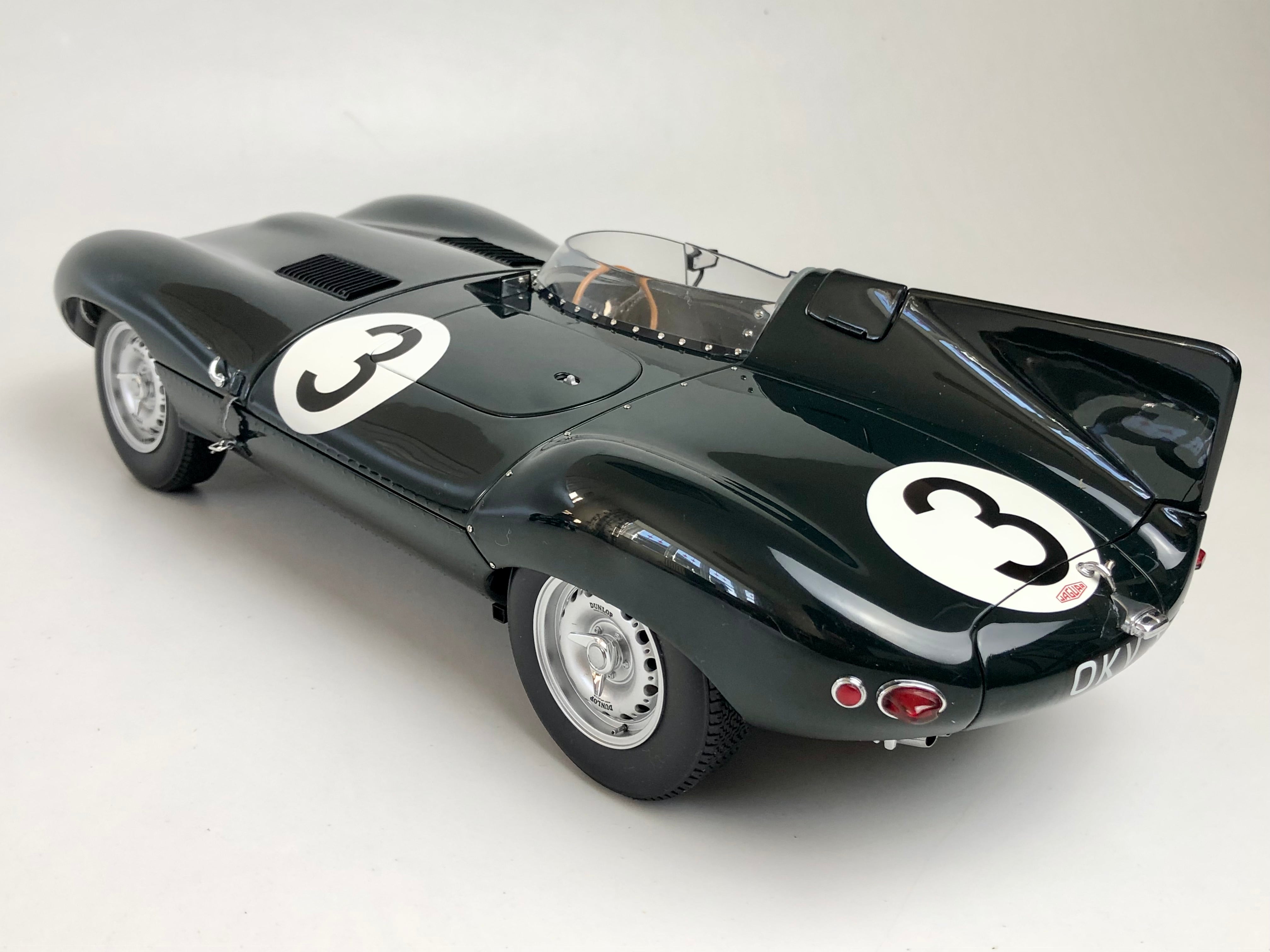 AutoArt 1:12 Jaguar D Type #3 Reims 1954