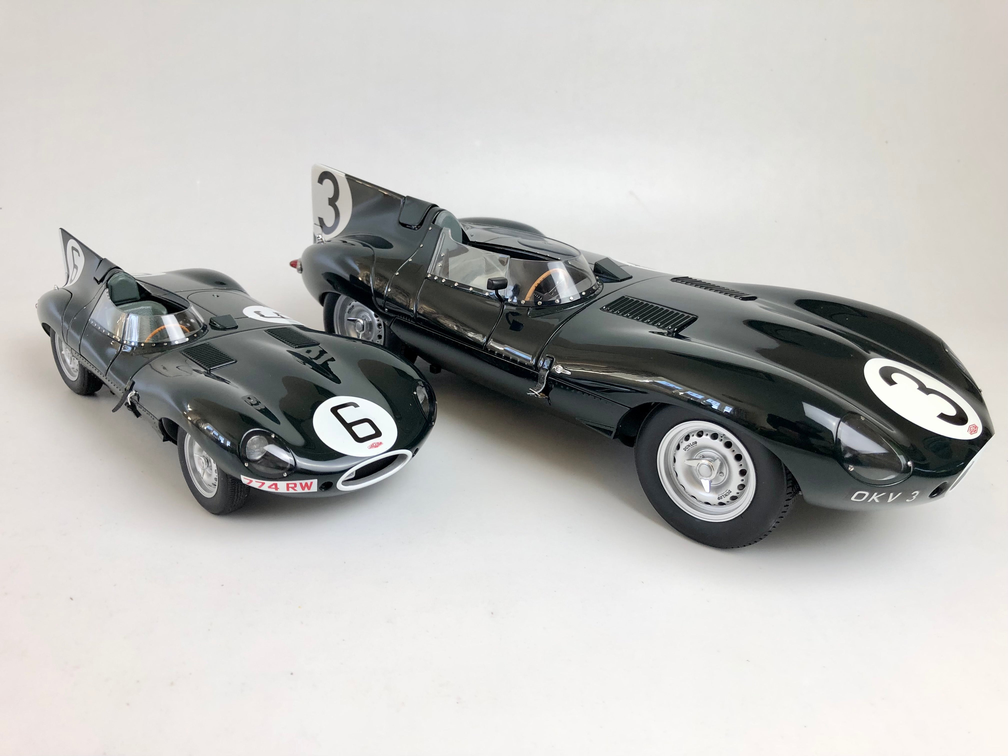 AutoArt 1:12 Jaguar D Type #3 Reims 1954