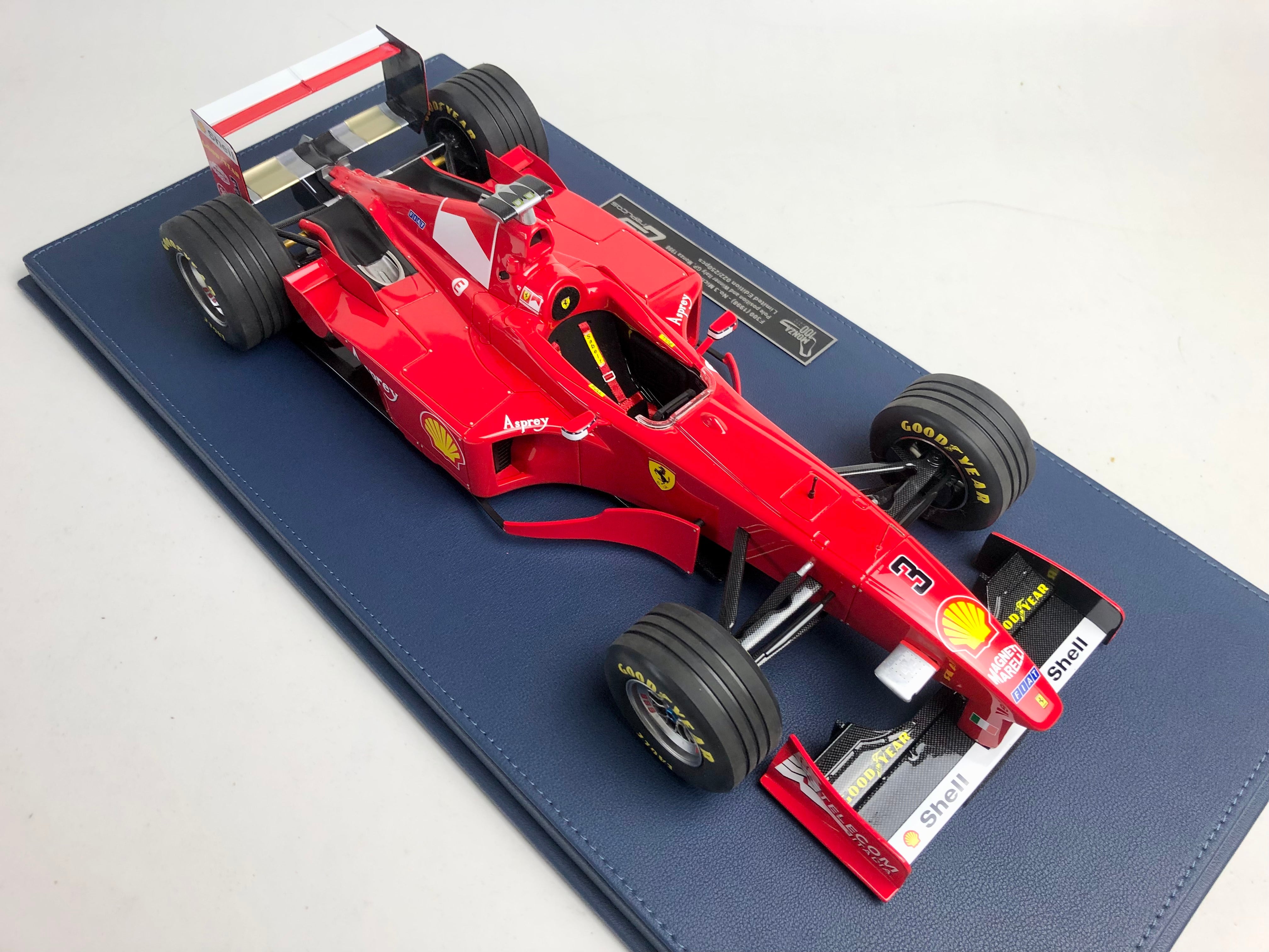 1:12 scale 1998 Ferrari F300 Michael Schumacher, Monza winner and pole