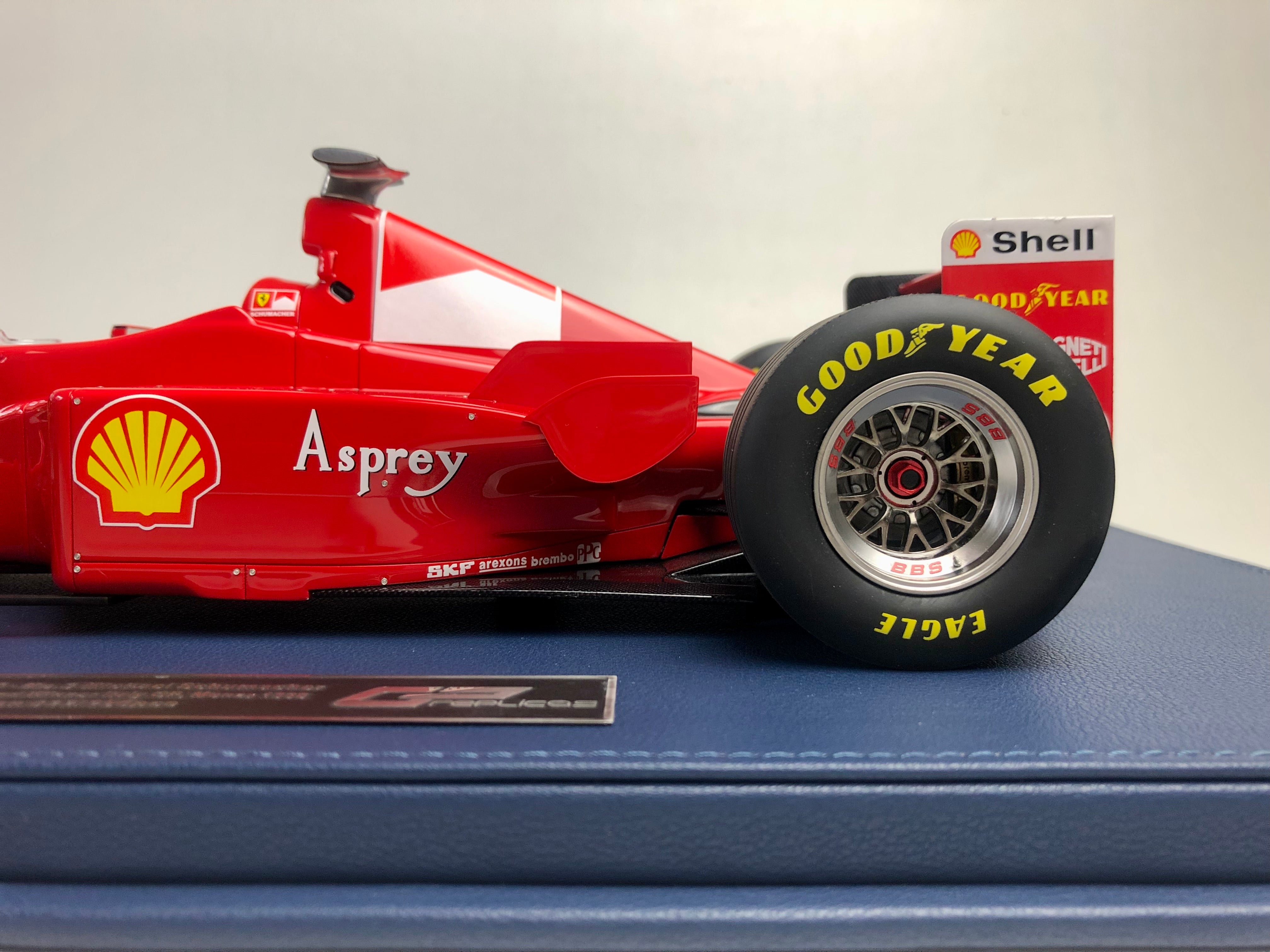 1:12 scale 1998 Ferrari F300 Michael Schumacher, Monza winner and pole