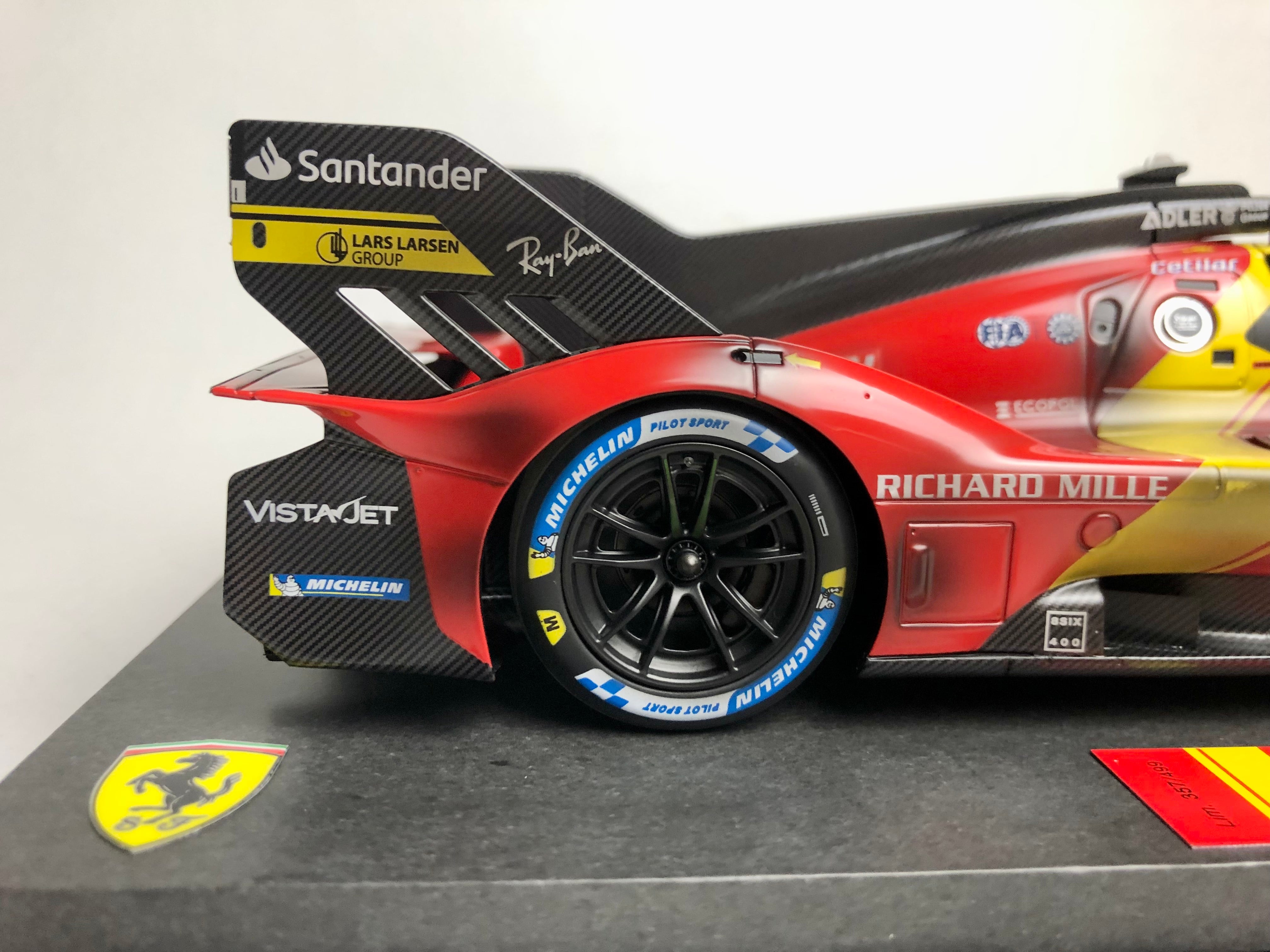 BBR Ferrari 488 Pista Piloti escala 1:18