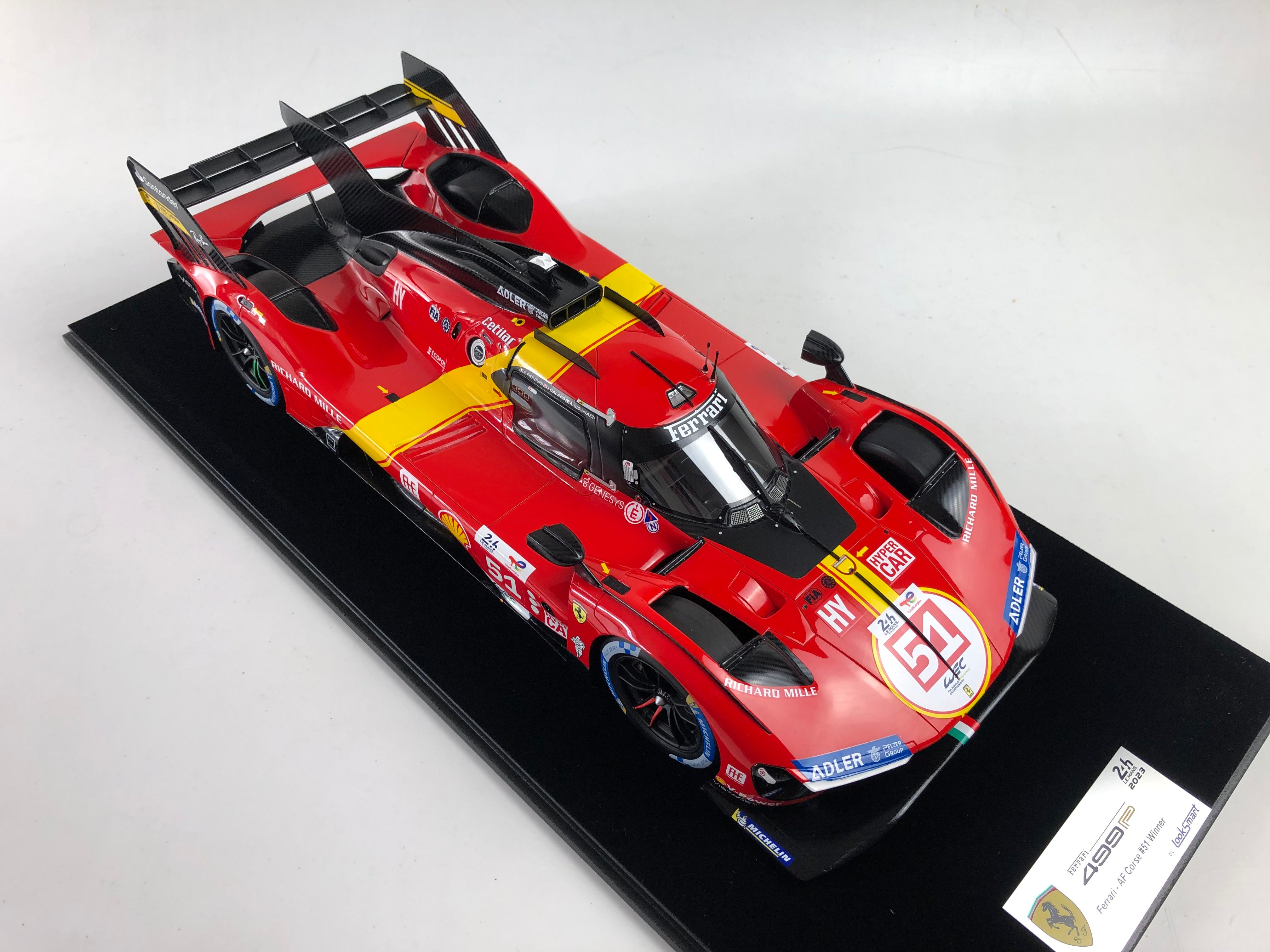 Looksmart 1:12 scale Ferrari 499P #51 2023 Le Mans winner