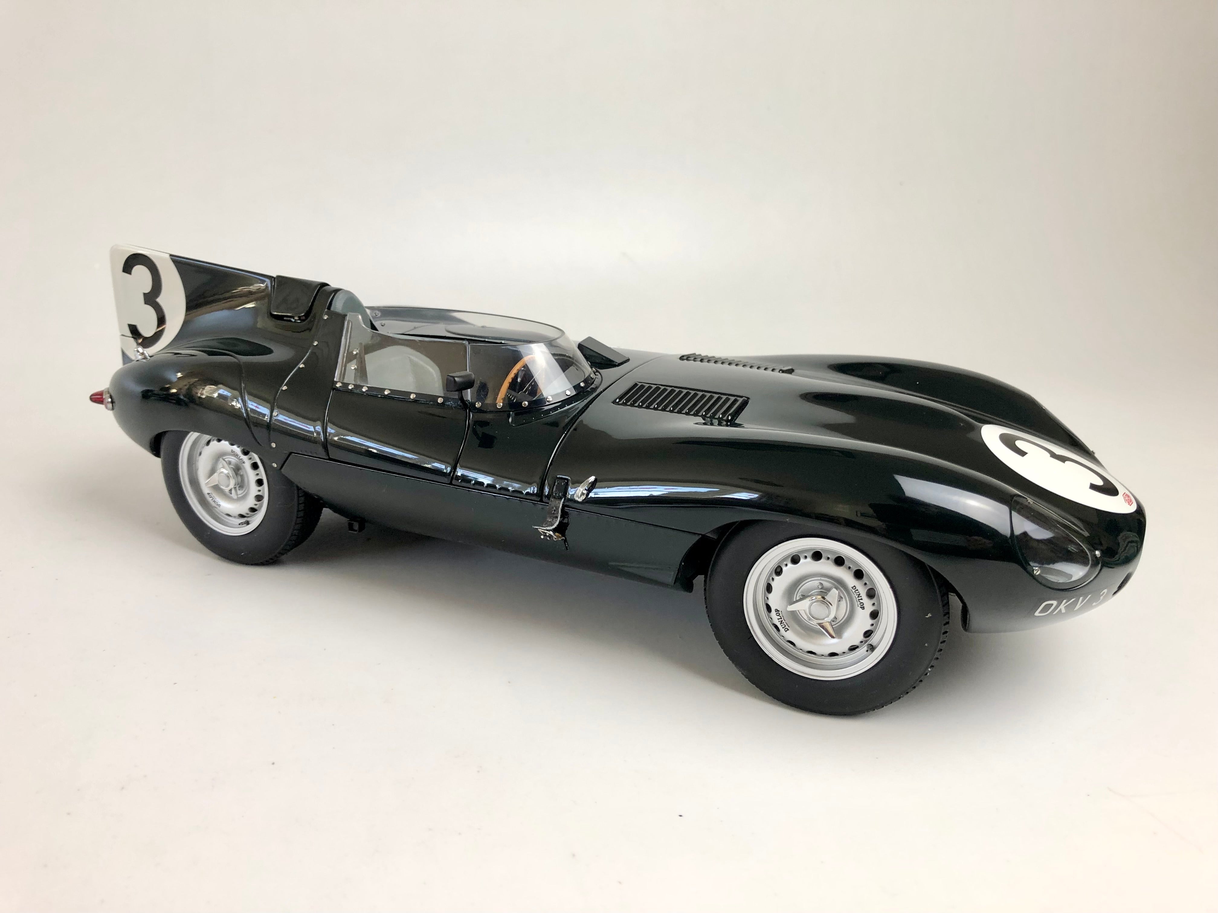 AutoArt 1:12 Jaguar D Type #3 Reims 1954