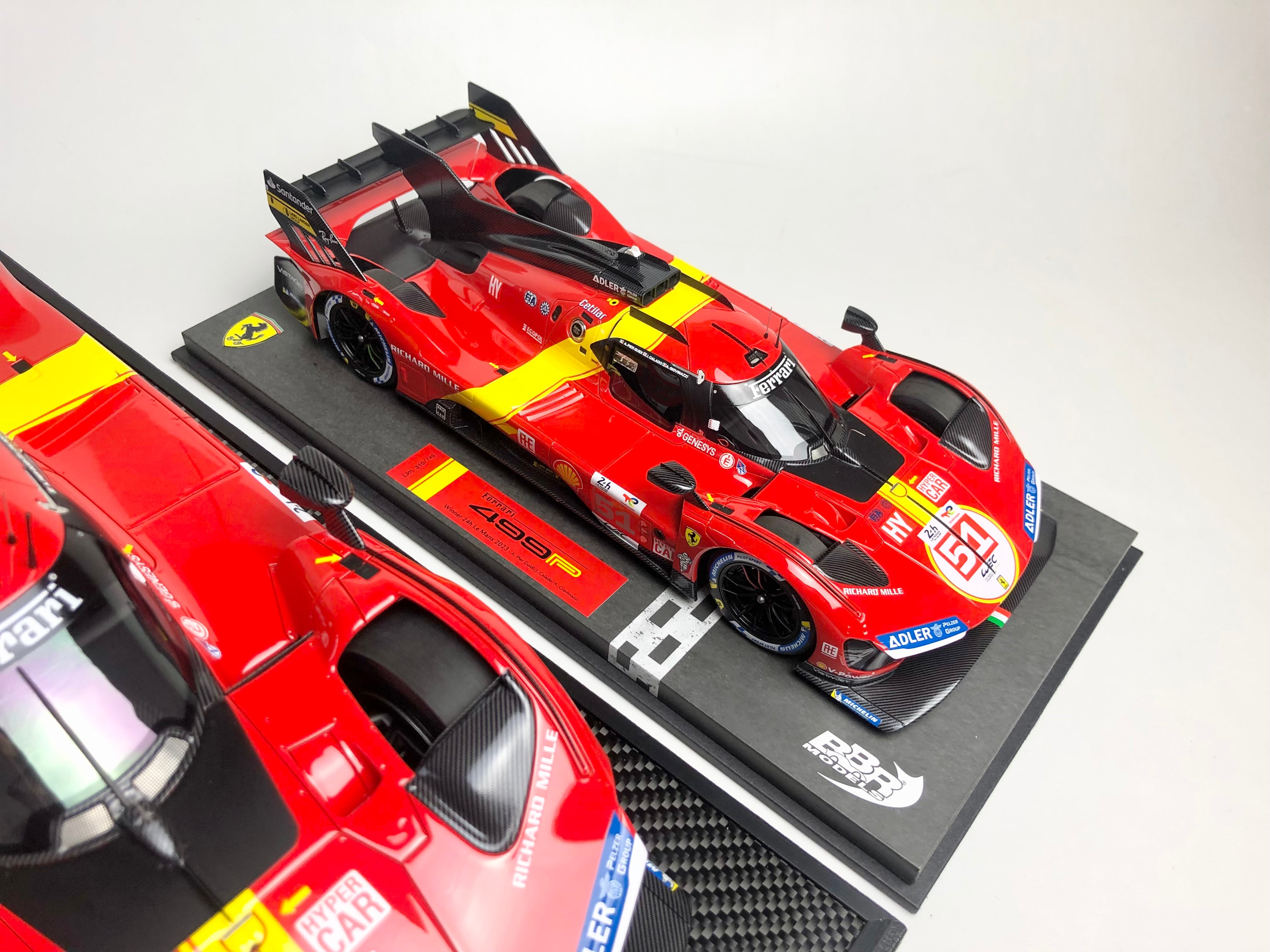 BBR 1:12 scale Ferrari 499P #51 2023 Le Mans winner