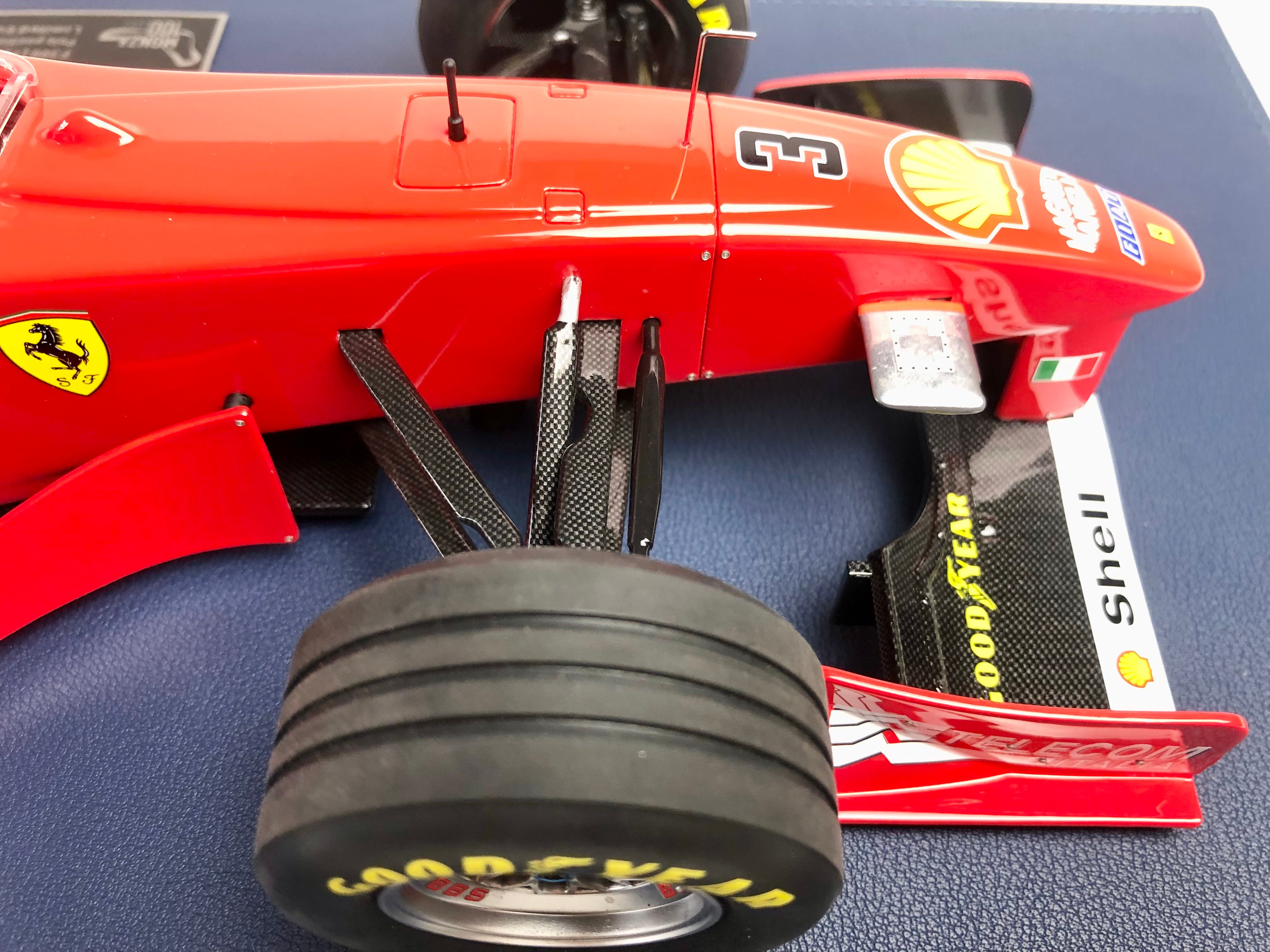 1:12 scale 1998 Ferrari F300 Michael Schumacher, Monza winner and pole