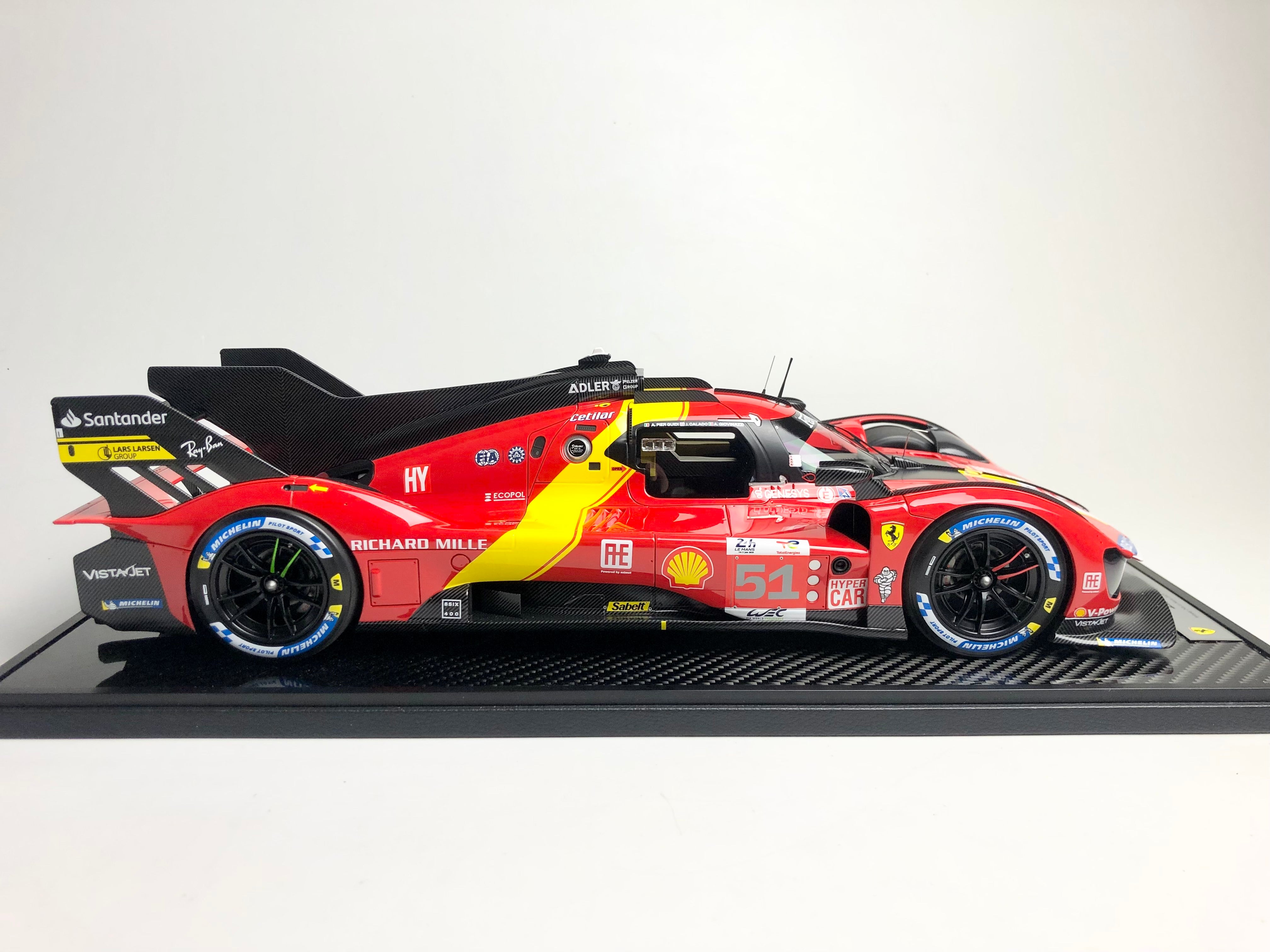 BBR 1:12 scale Ferrari 499P #51 2023 Le Mans winner