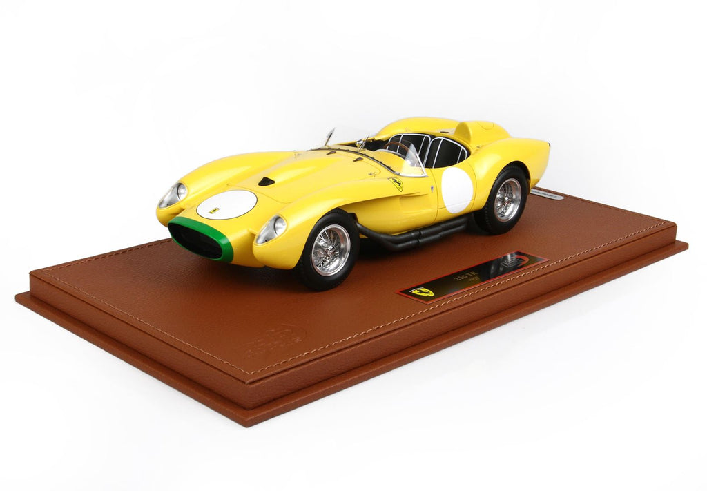 BBR 1957 Ferrari 250 TR 1:18 scale in Yellow