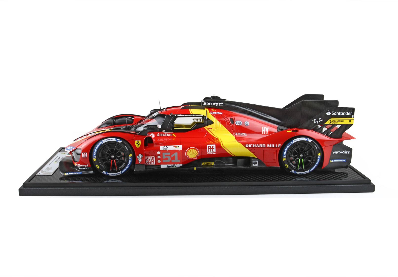 BBR 1:12 scale Ferrari 499P #51 2023 Le Mans winner