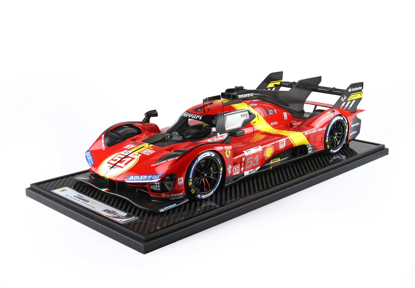 BBR 1:12 scale Ferrari 499P #51 2023 Le Mans winner