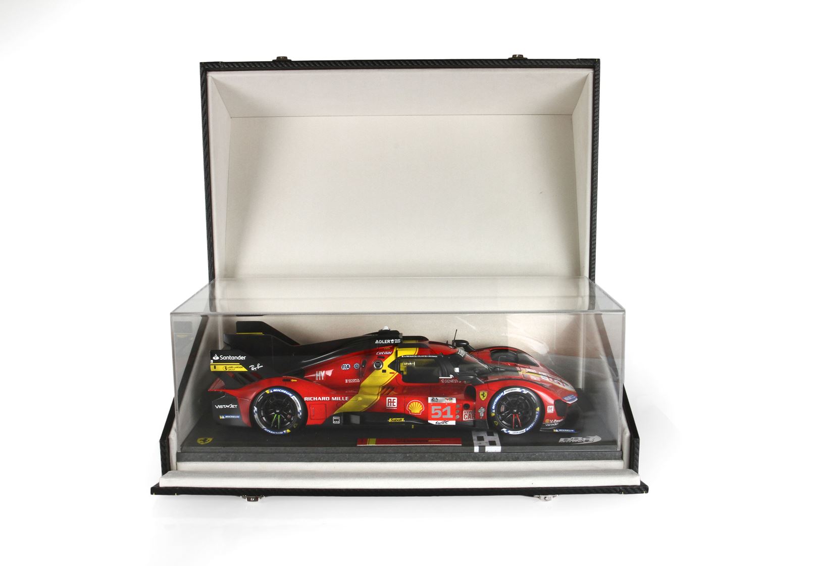 BBR 1:12 scale Ferrari 499P #51 2023 Le Mans winner Race finish