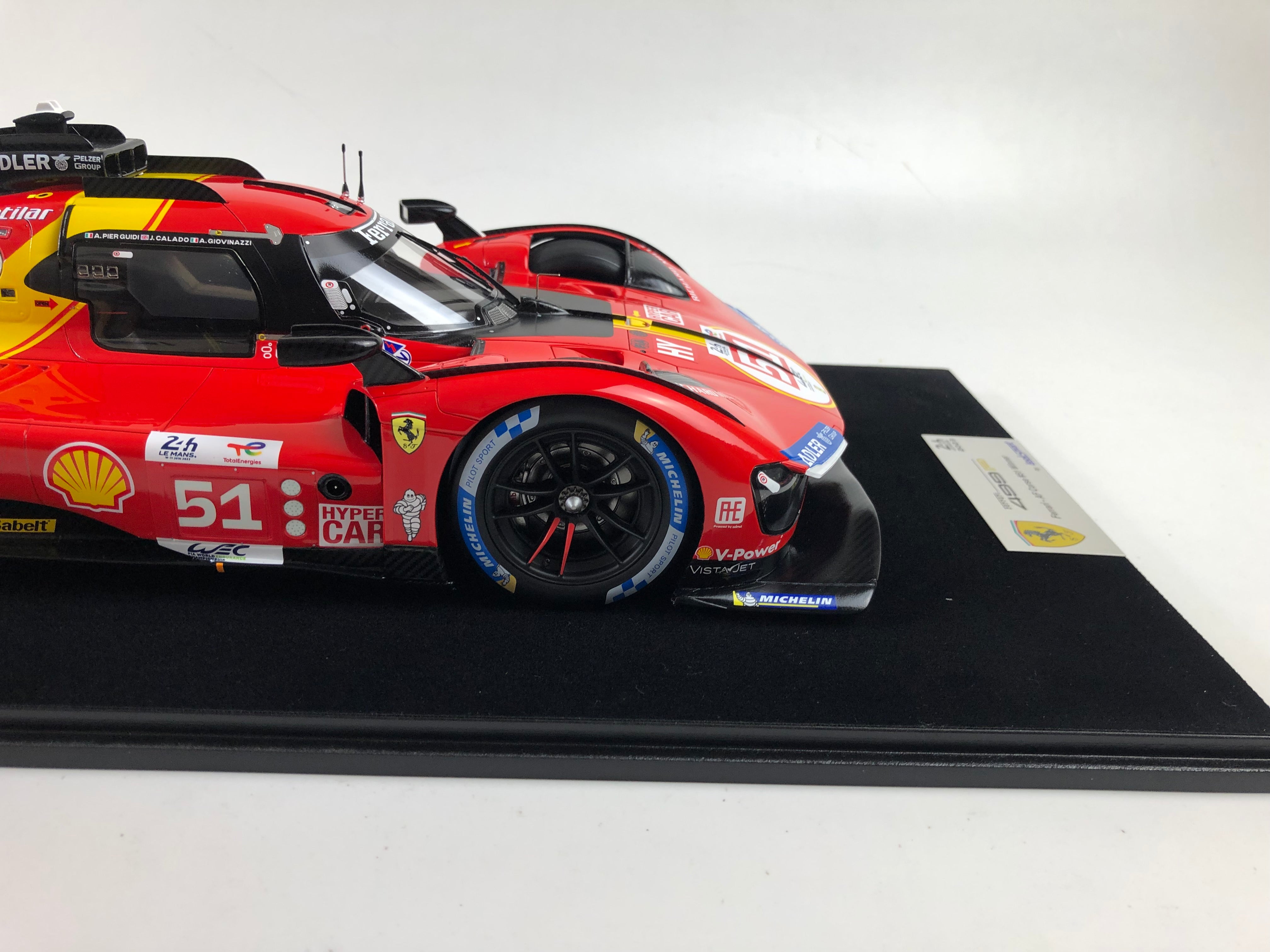 Looksmart 1:12 scale Ferrari 499P #51 2023 Le Mans winner