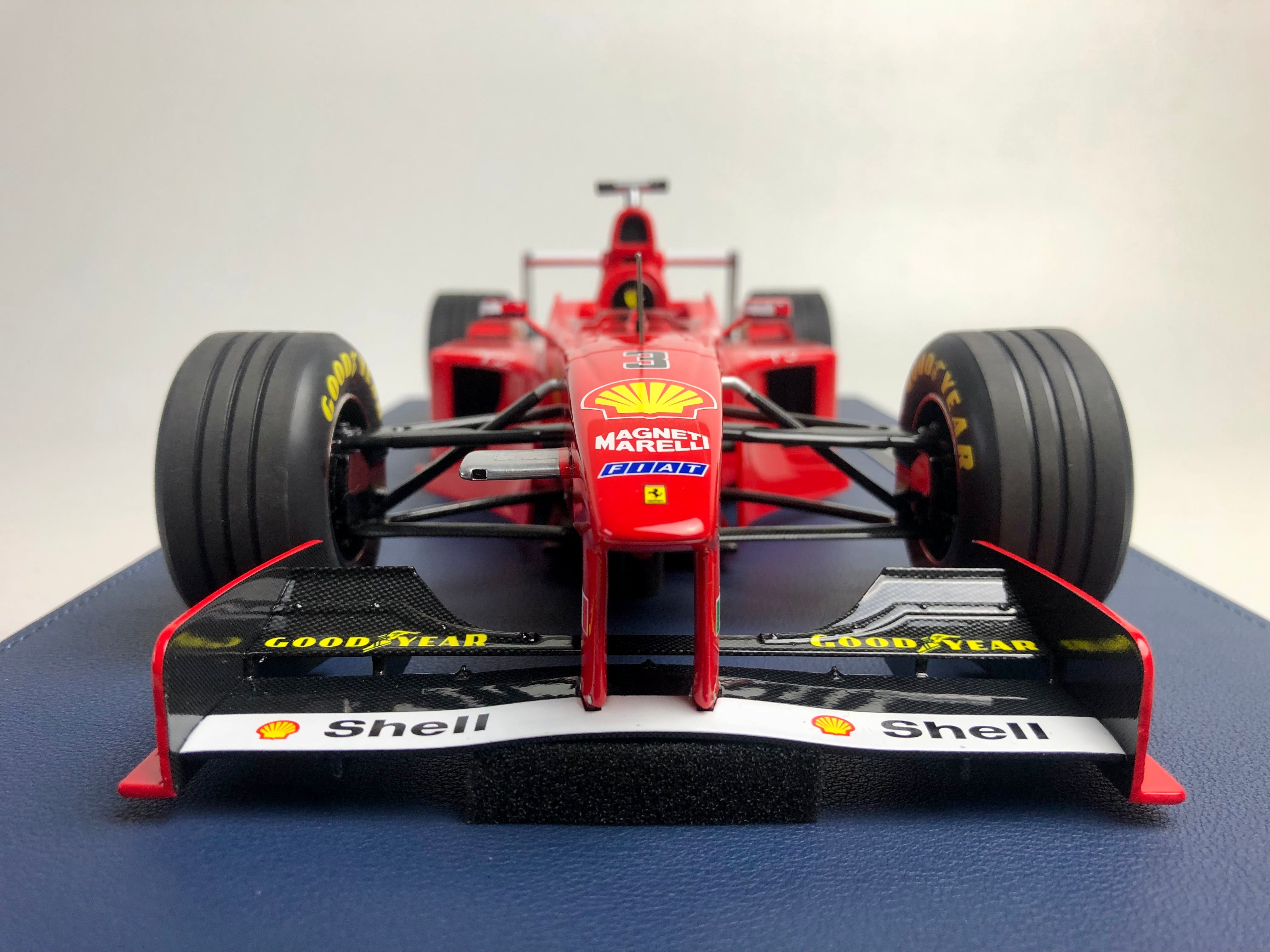 1:12 scale 1998 Ferrari F300 Michael Schumacher, Monza winner and pole