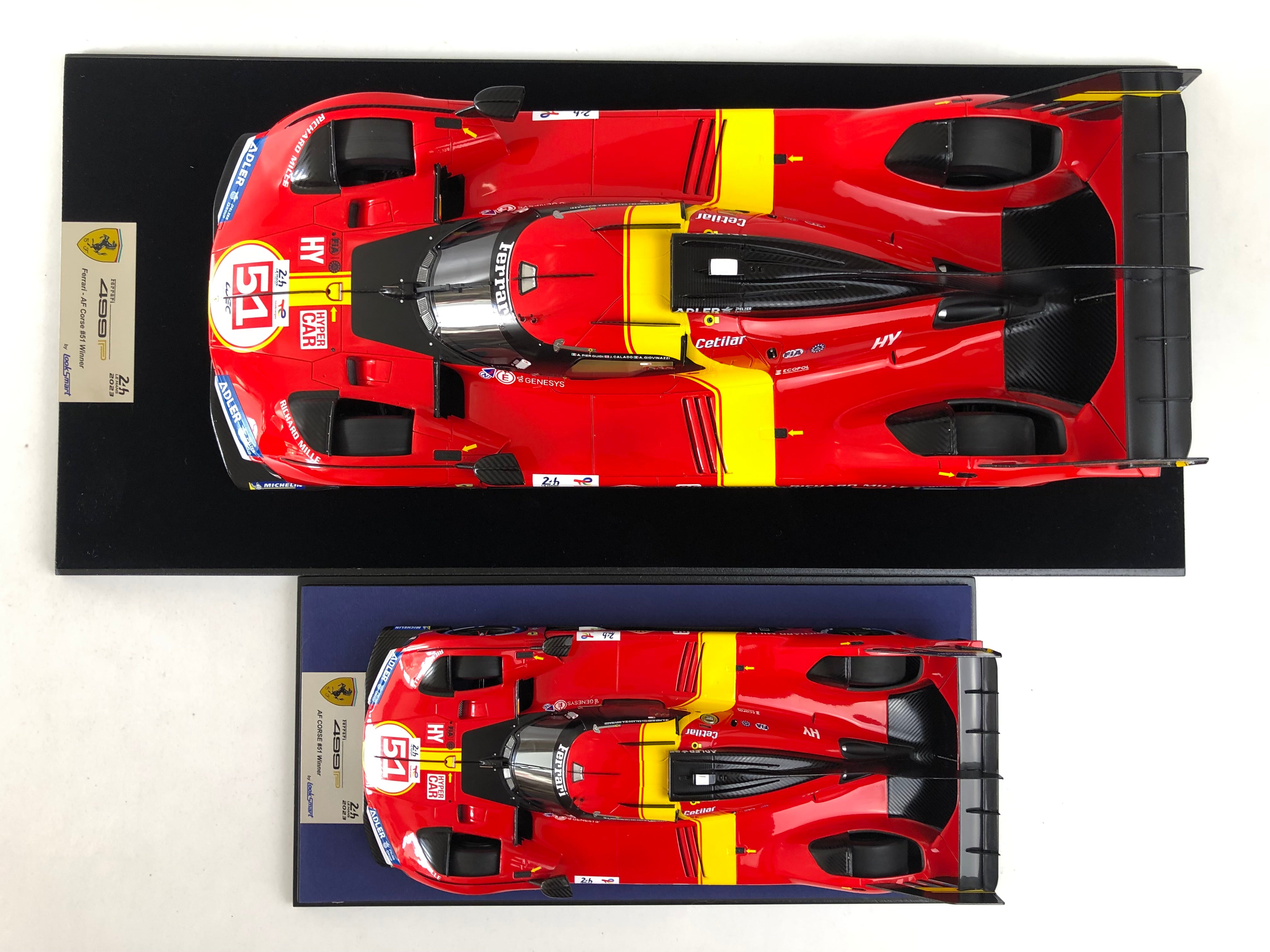 Looksmart 1:12 scale Ferrari 499P #51 2023 Le Mans winner