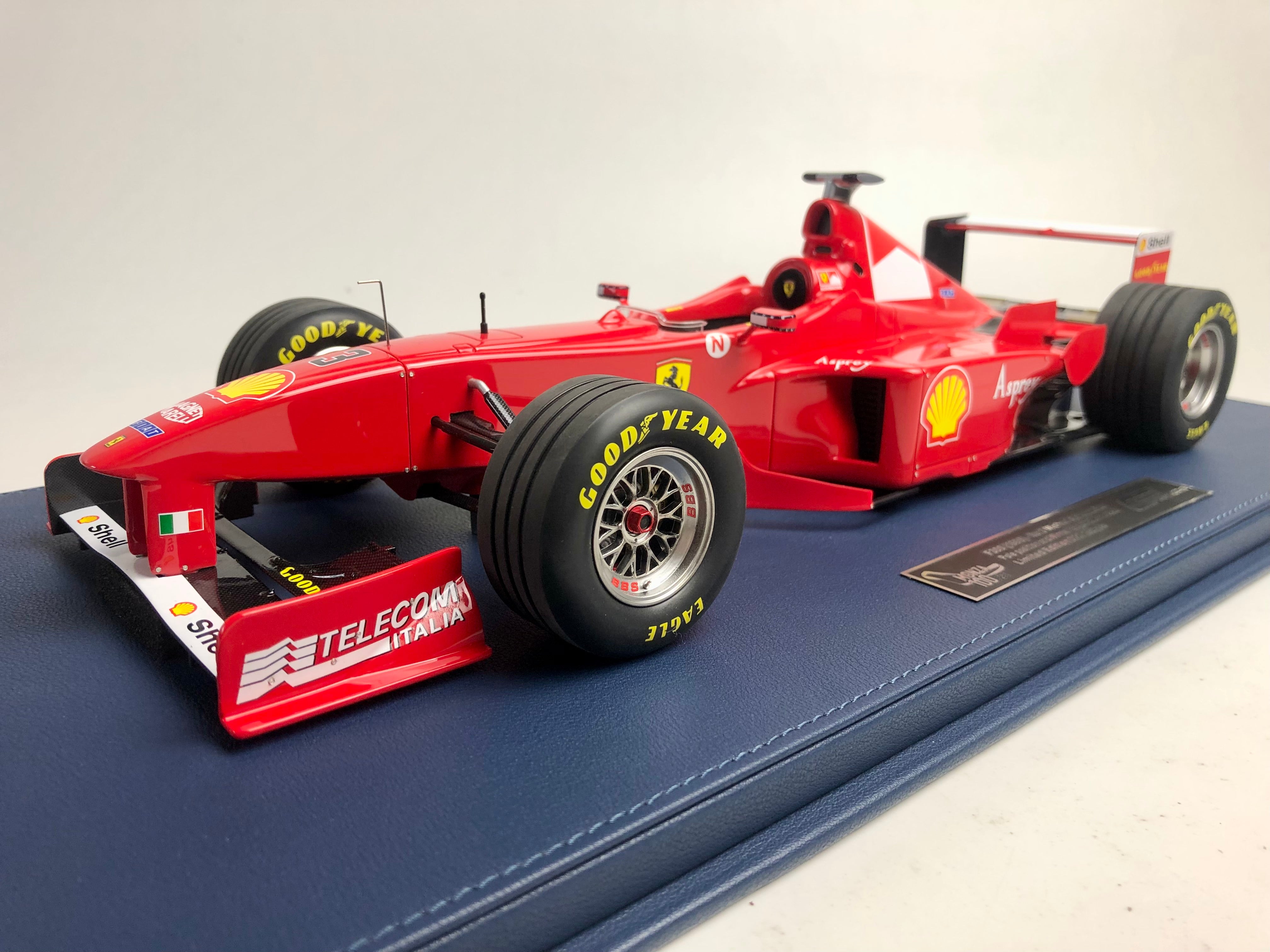 1:12 scale 1998 Ferrari F300 Michael Schumacher, Monza winner and pole