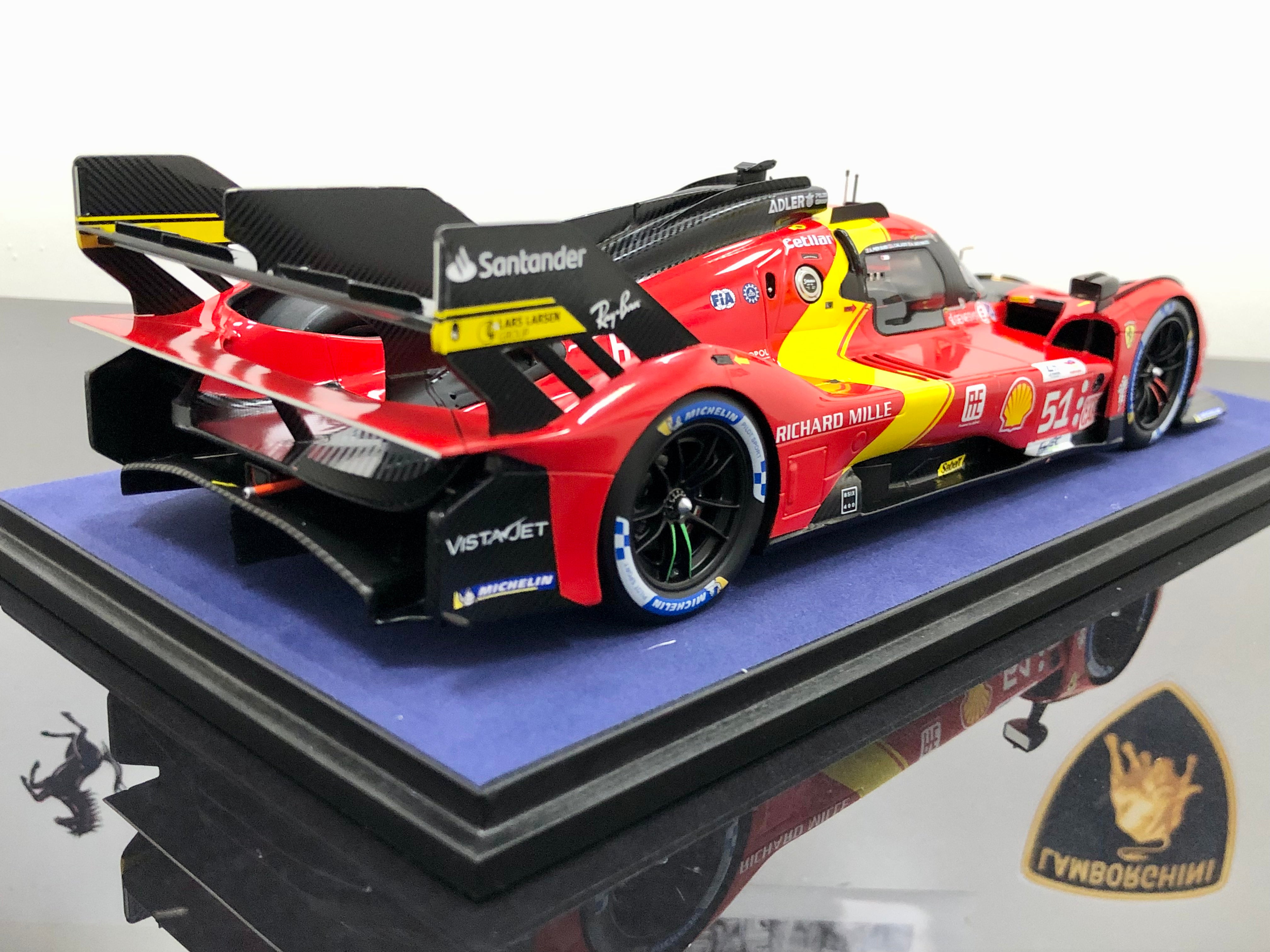 Looksmart 1:18 scale Ferrari 499P #51 2023 Le Mans winner