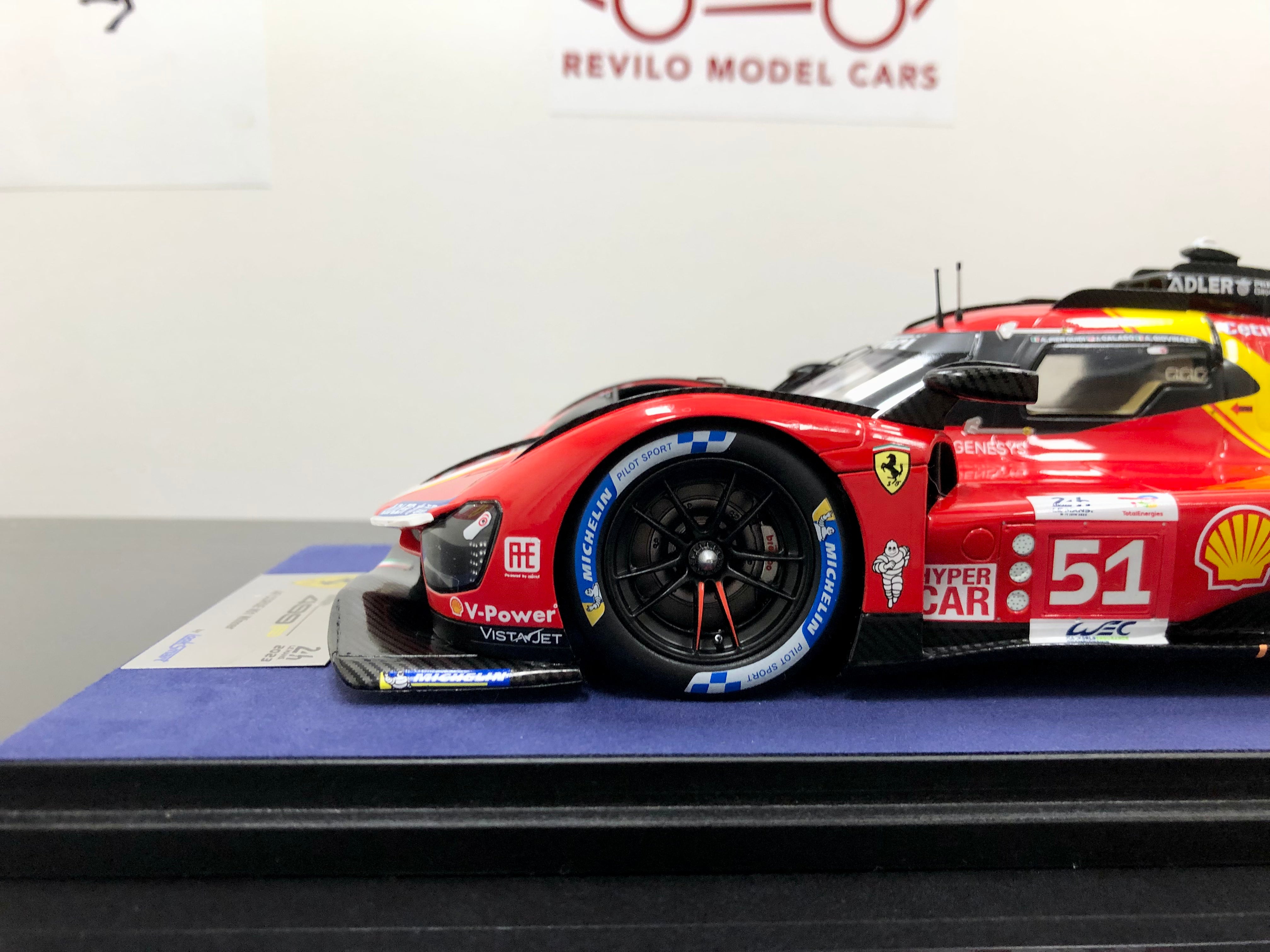 Looksmart 1:18 scale Ferrari 499P #51 2023 Le Mans winner