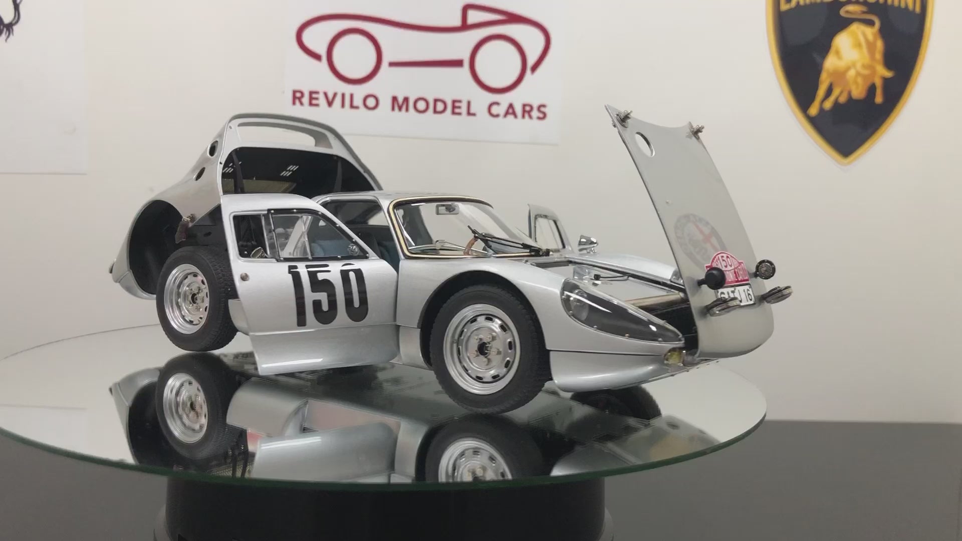 IN STOCK! CMC 1:18 scale Porsche 904 GTS M231 1965 Monte Carlo Ralle #150