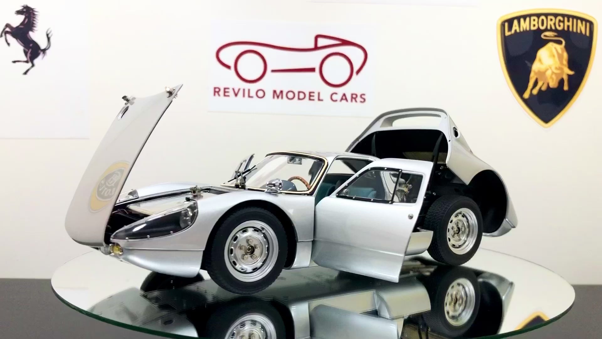 LAST ONE! CMC 1:18 scale Porsche 904 GTS M276 silver Gala Limited Edition of 200