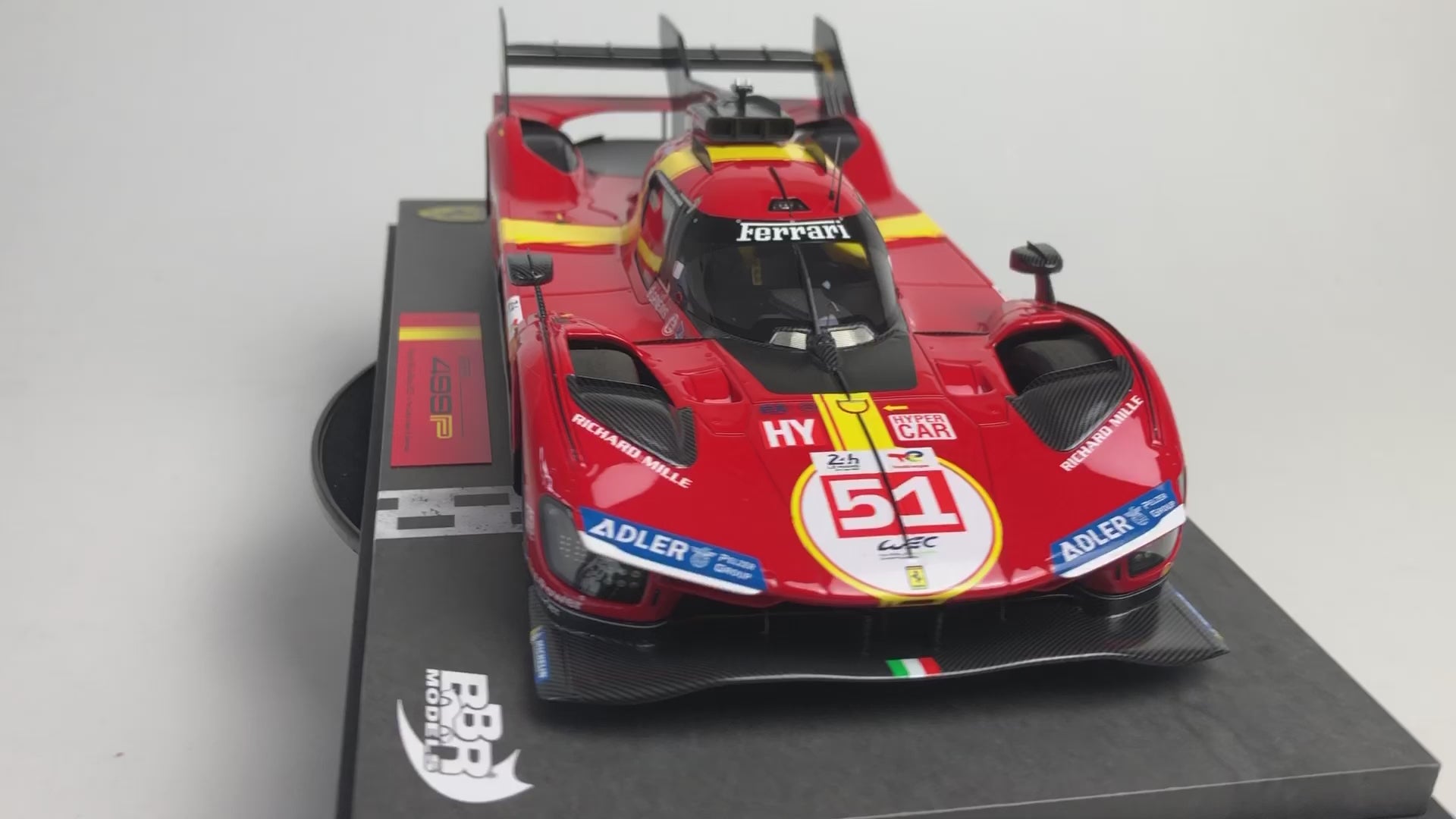 BBR Ferrari 488 Pista Piloti escala 1:18